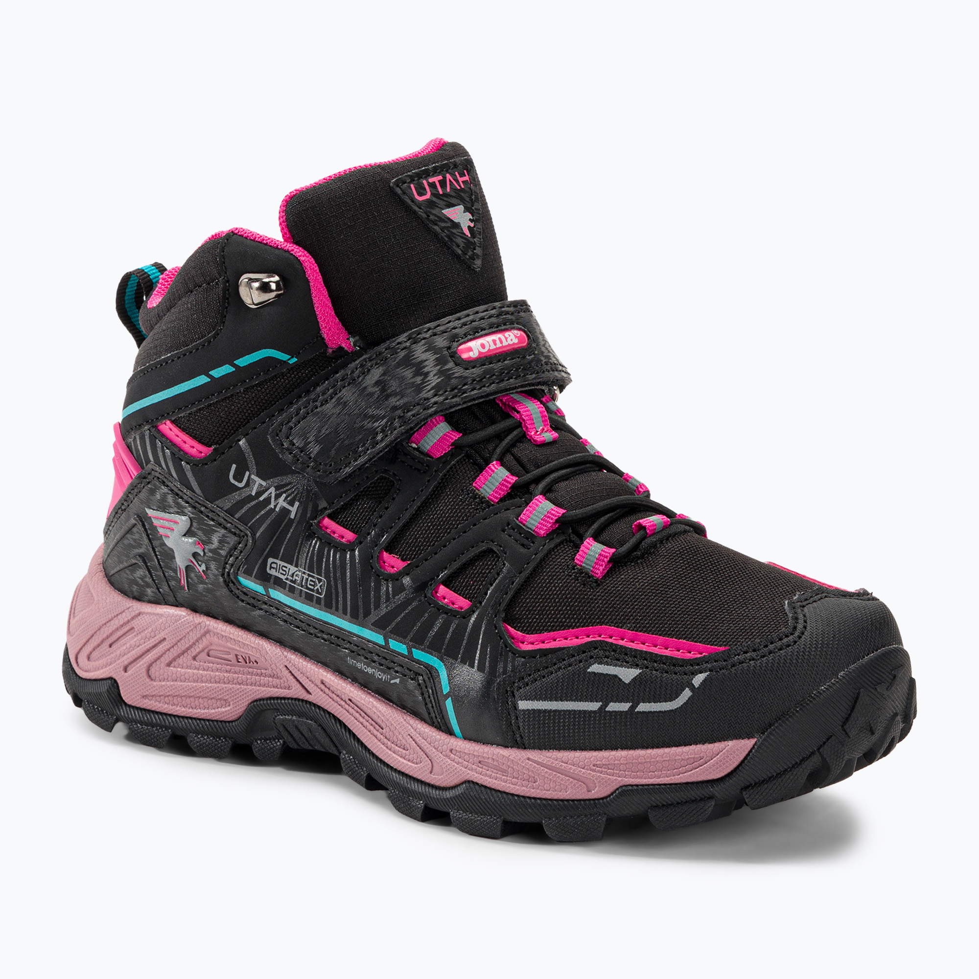 Zdjęcia - Buty trekkingowe Joma  dziecięce  J.Utah Jr black/fuchsia | WYSYŁKA W 24H | 30 DNI NA ZWROT 