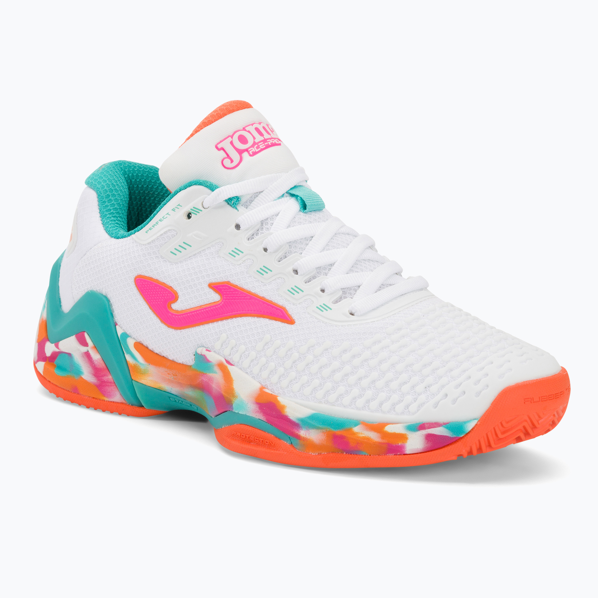 Buty do tenisa damskie Joma Ace Lady C white/orange | WYSYŁKA W 24H | 30 DNI NA ZWROT