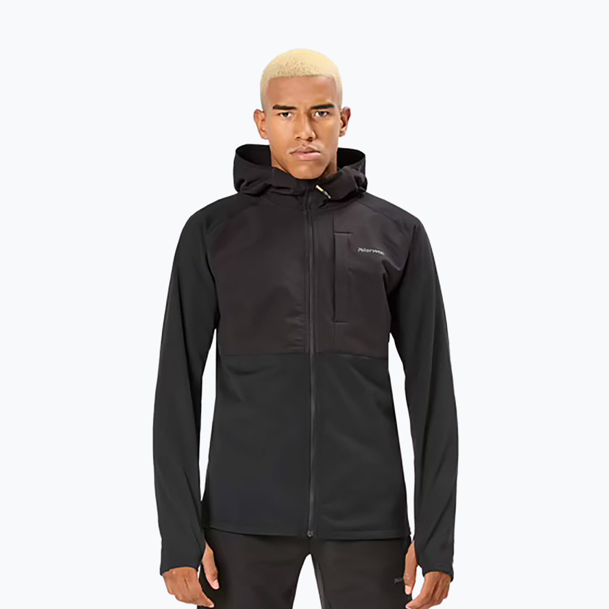 Kurtka do biegania męska NNormal Active Warm svart/black 