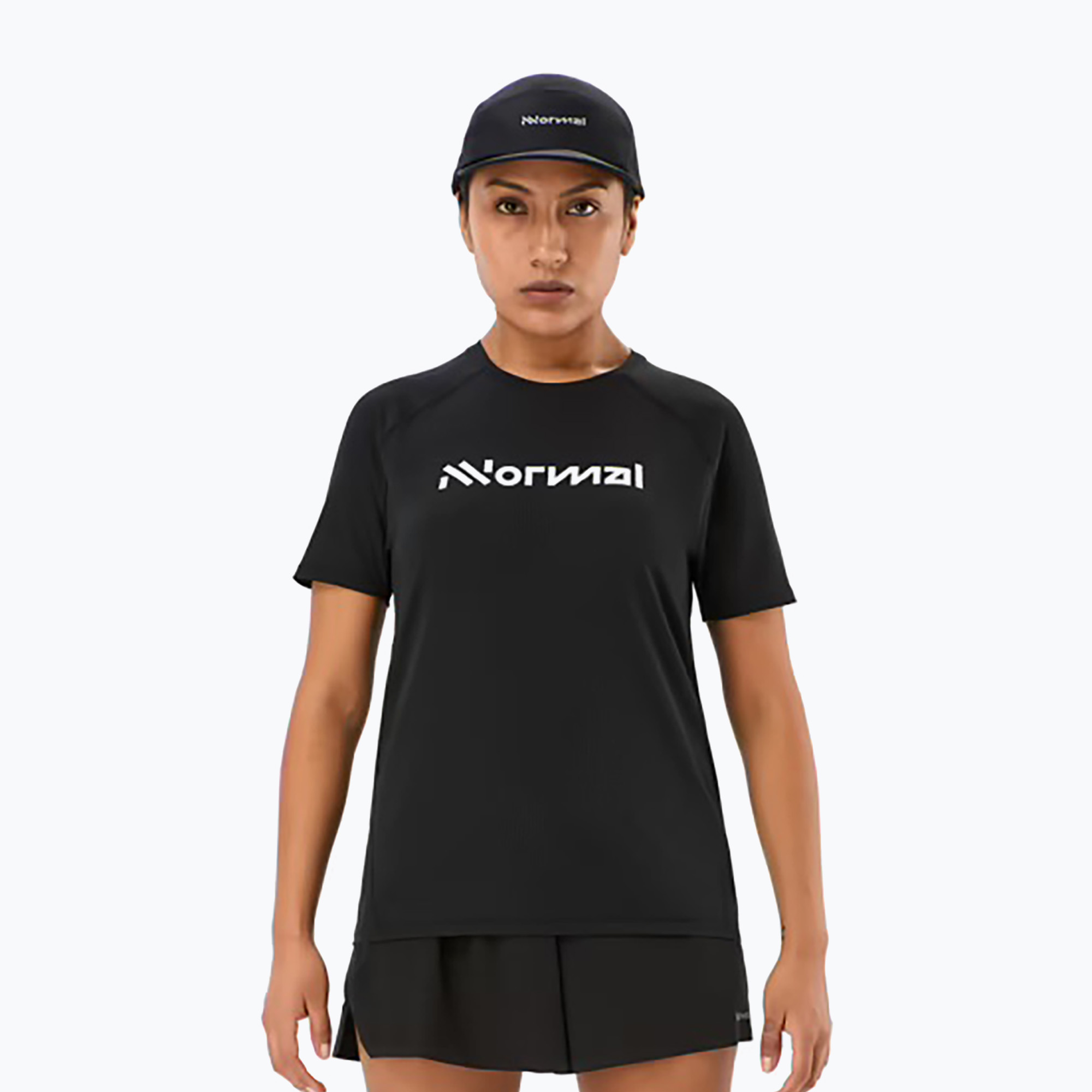 Koszulka do biegania damska NNormal Race black 