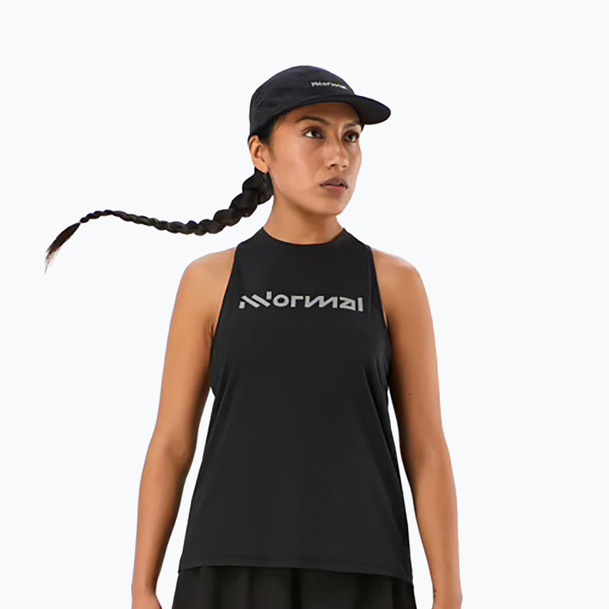 Koszulka do biegania damska NNormal Race Tank black 