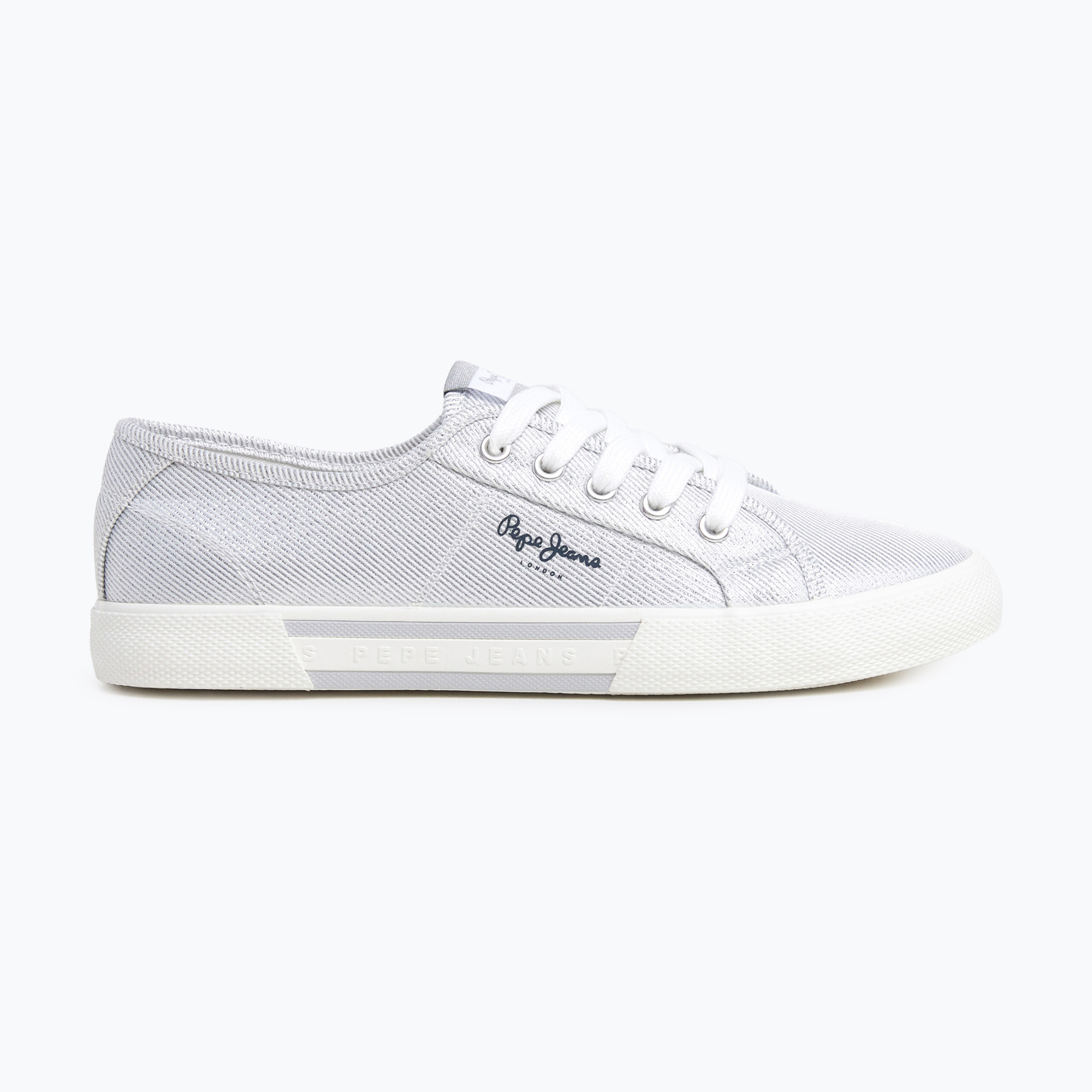 Buty damskie Pepe Jeans Brady Party silver | WYSYŁKA W 24H | 30 DNI NA ZWROT