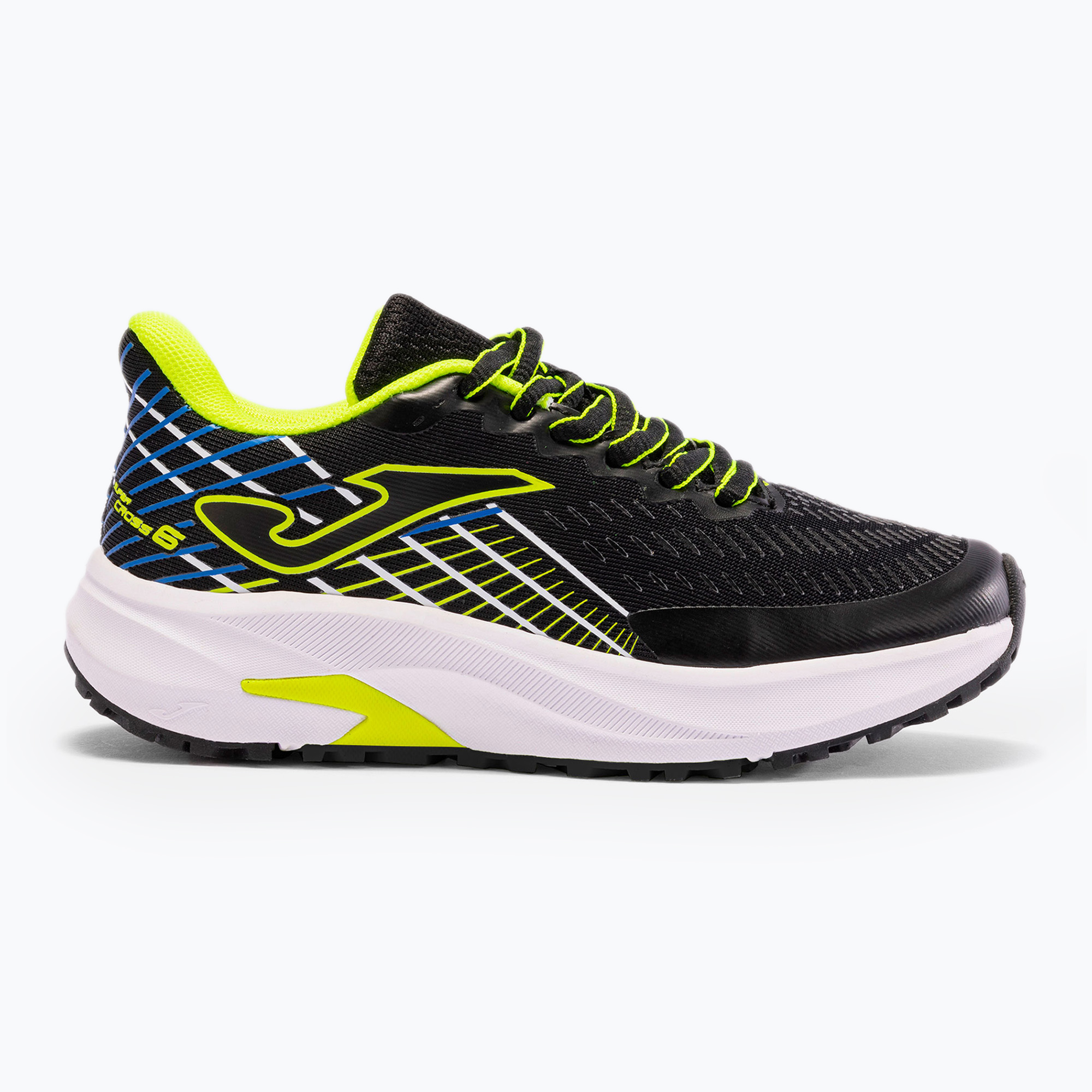 Buty do biegania dziecięce Joma Super Cross black/lemon fluor | WYSYŁKA W 24H | 30 DNI NA ZWROT