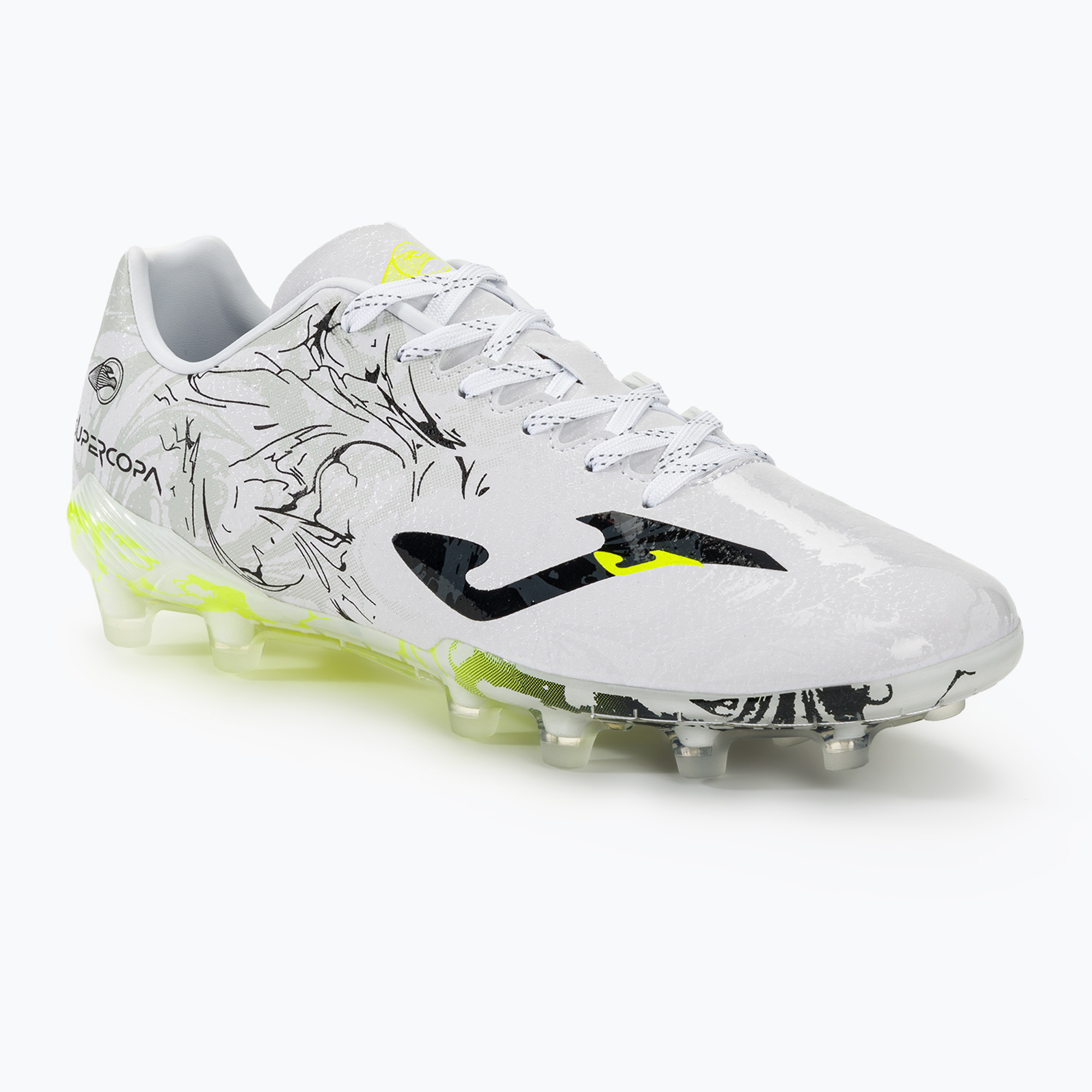 Buty piłkarskie męskie Joma Super Copa FG white | WYSYŁKA W 24H | 30 DNI NA ZWROT