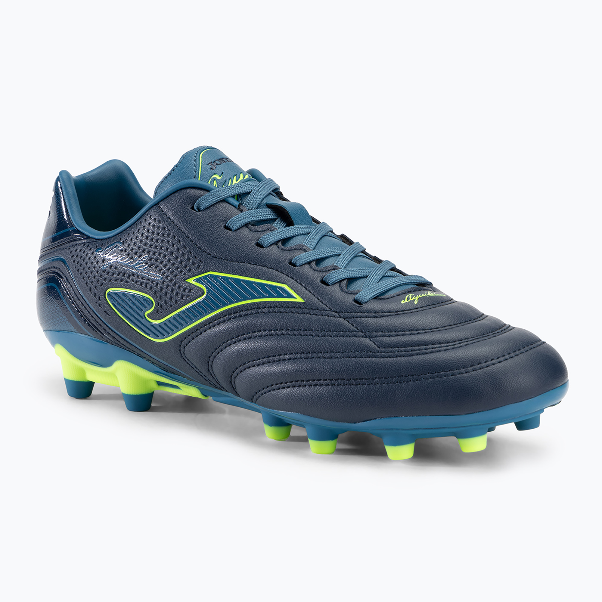 Фото - Футбольні бутси Joma Buty piłkarskie męskie  Aguila FG navy/green fluor | WYSYŁKA W 24H | 3 