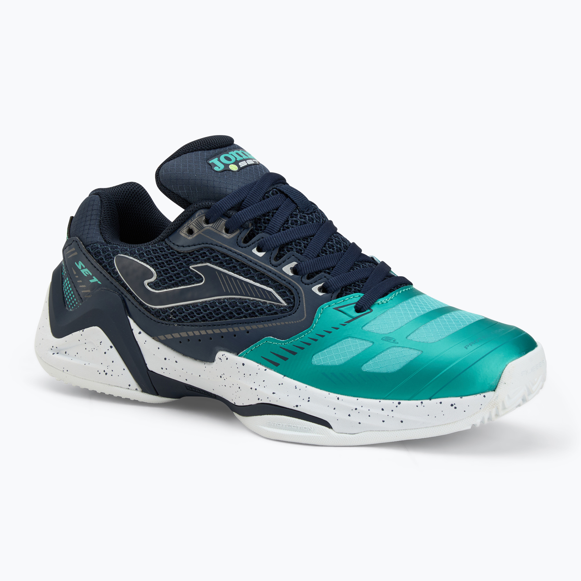 Buty do tenisa męskie Joma Set C turquoise/ navy blue 