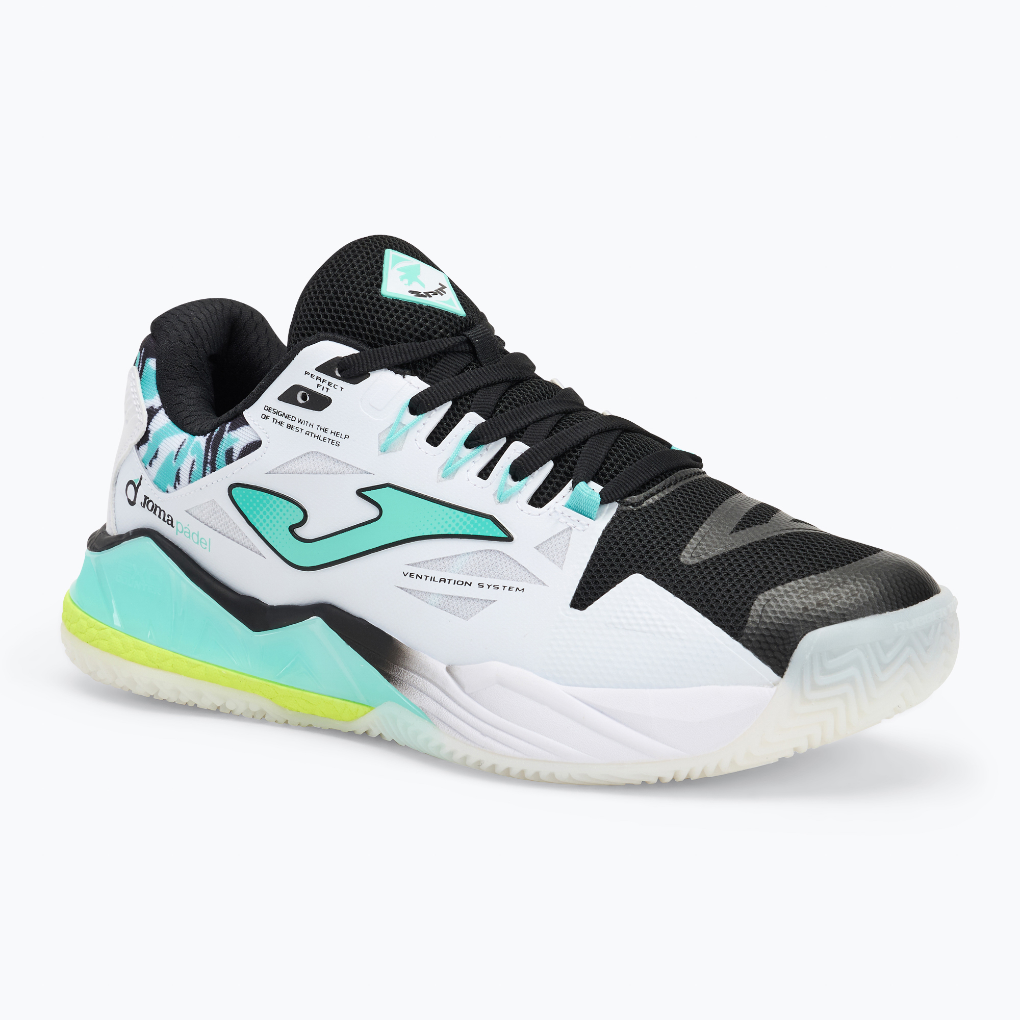 Buty do padla męskie Joma Spin OM white/ turquoise | WYSYŁKA W 24H | 30 DNI NA ZWROT