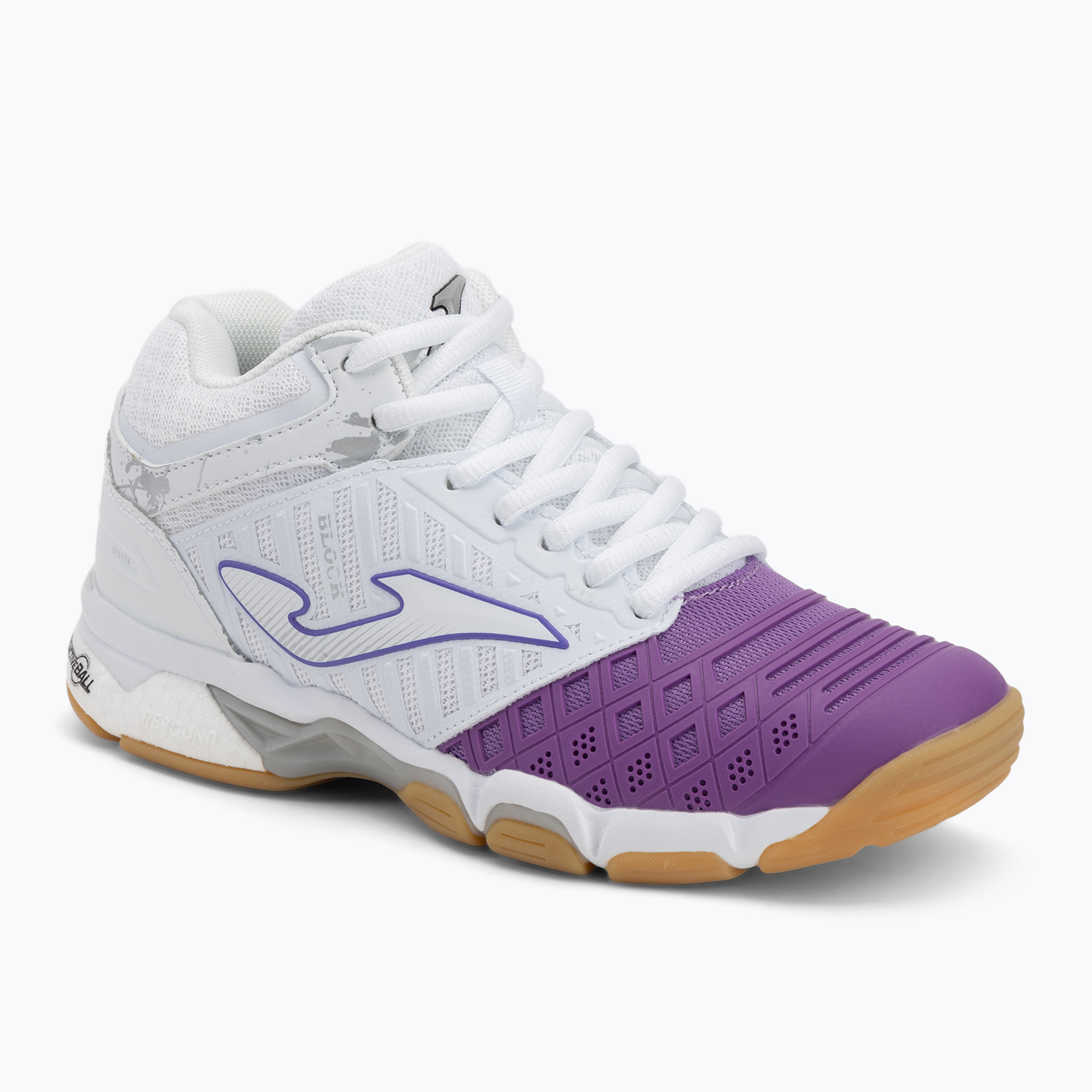 Buty do siatkówki damskie Joma V.Blok white/violet 
