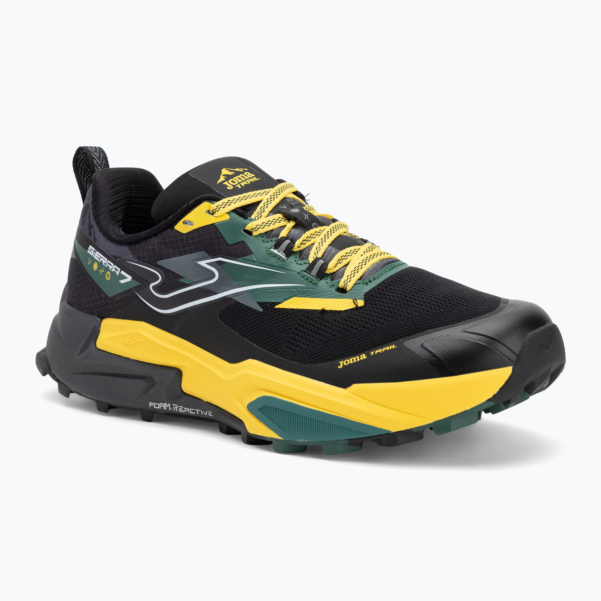 Buty do biegania męskie Joma Sierra black/lemon 