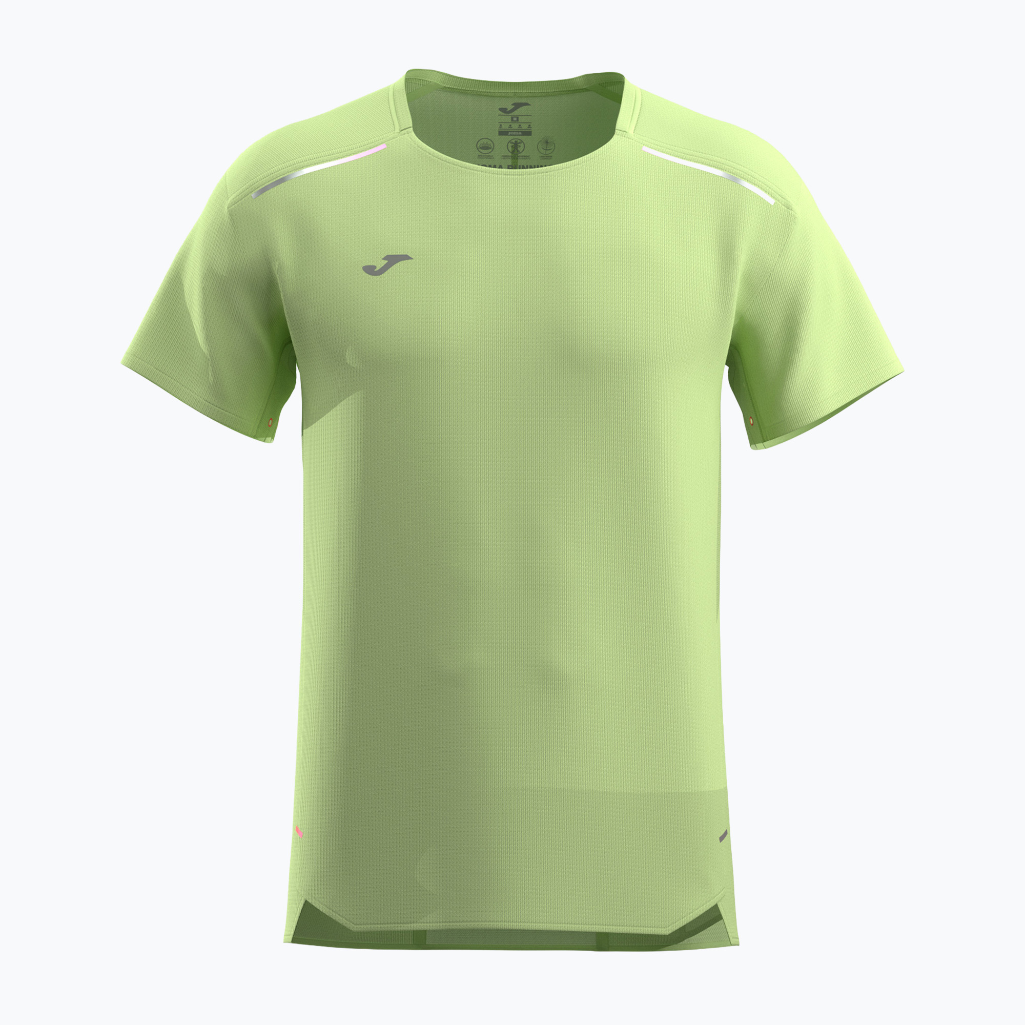 Koszulka do biegania męska Joma R-City lime 
