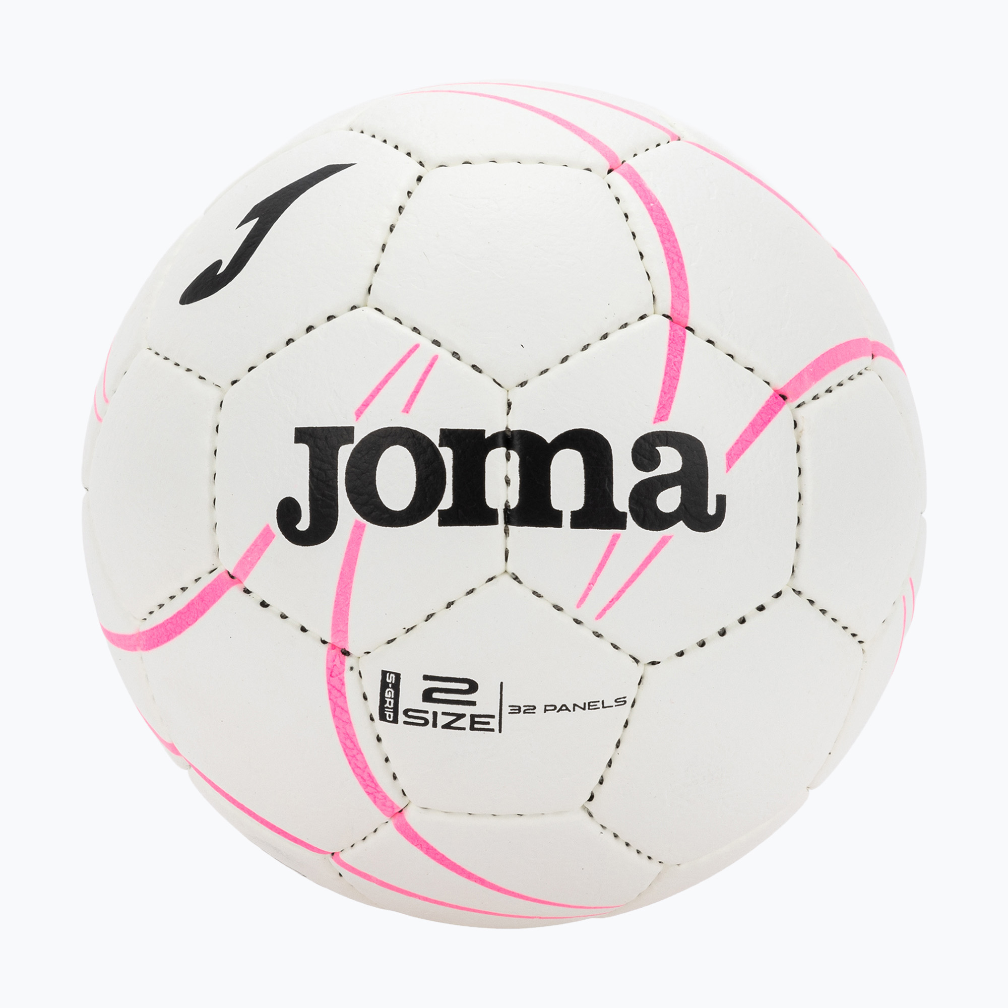Piłka do piłki ręcznej Joma S-Grip white/flour pink rozmiar 2 