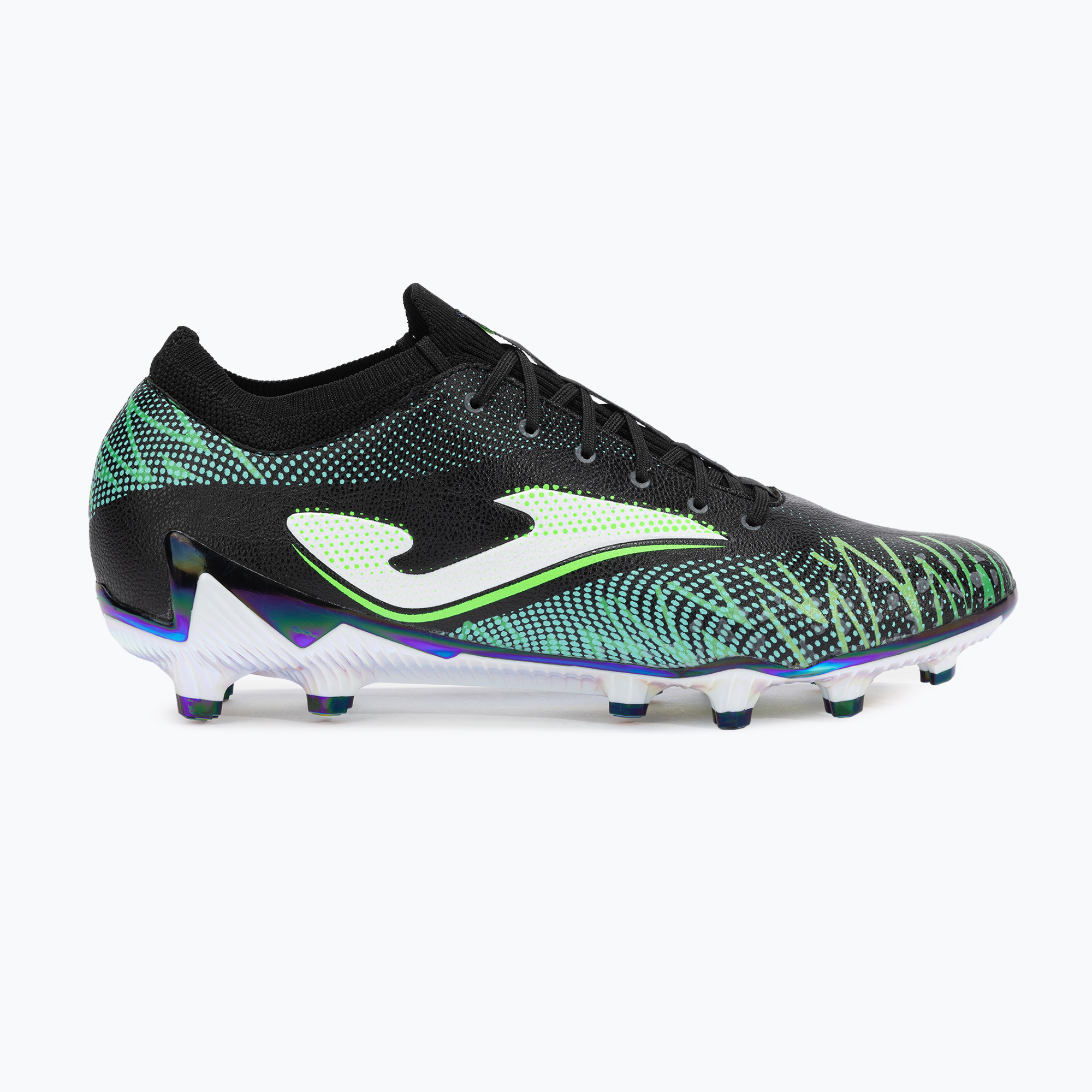 Buty piłkarskie męskie Joma Striker Top FG black/green 