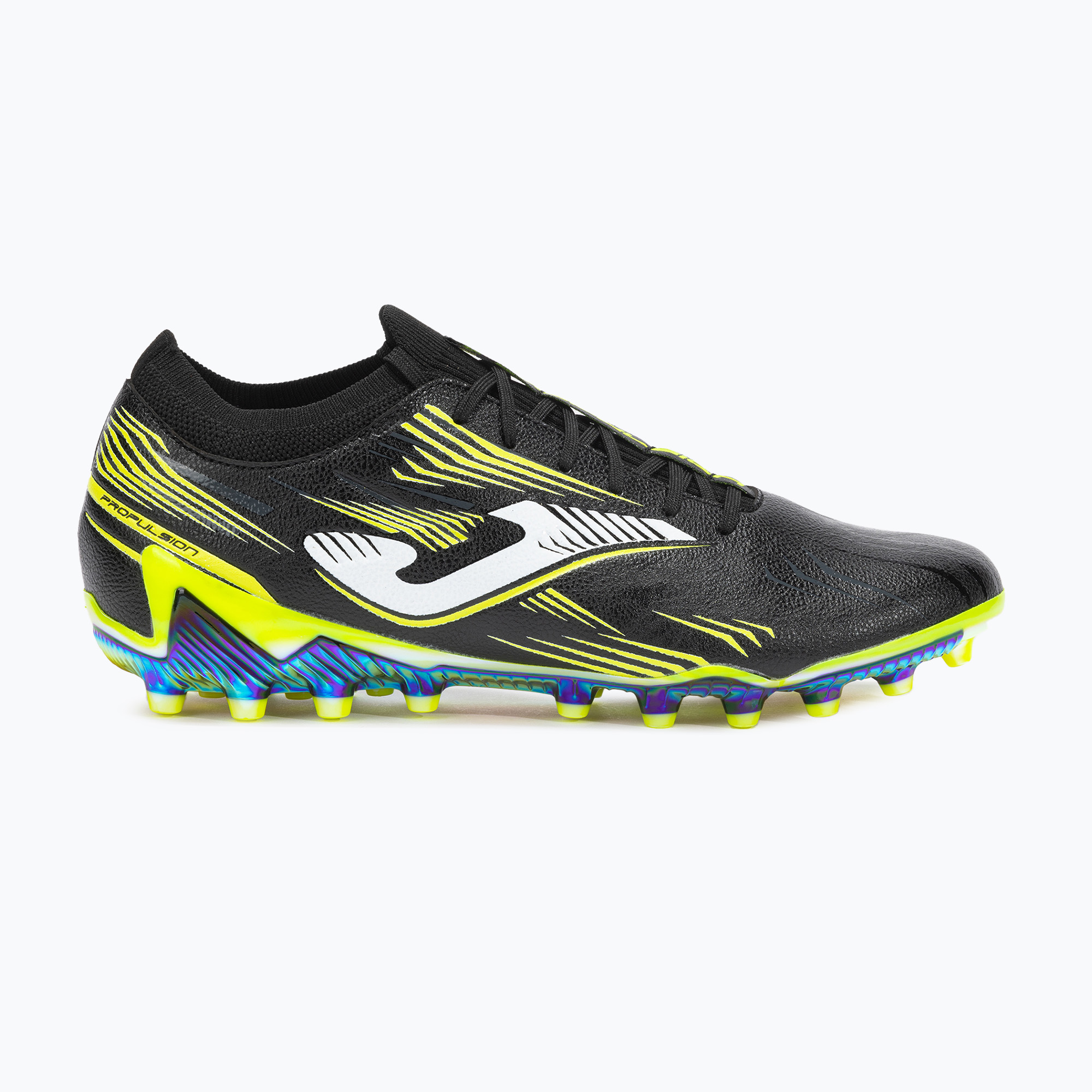 Buty piłkarskie męskie Joma Propulsion Top FG black/yellow 