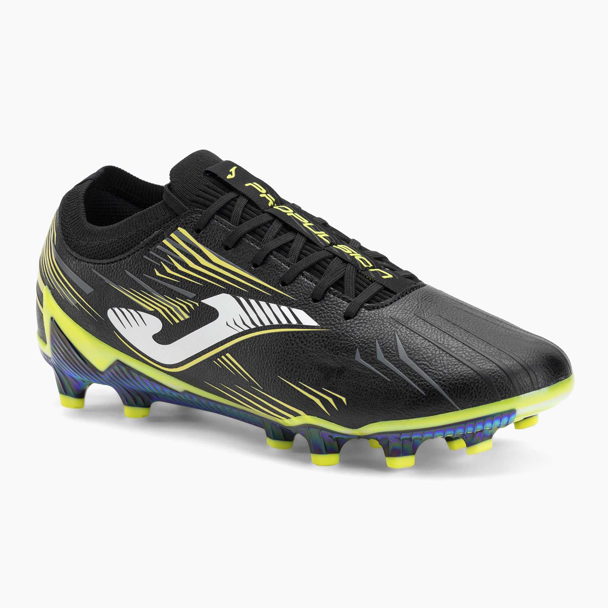 Buty piłkarskie męskie Joma Propulsion Top FG black/yellow 