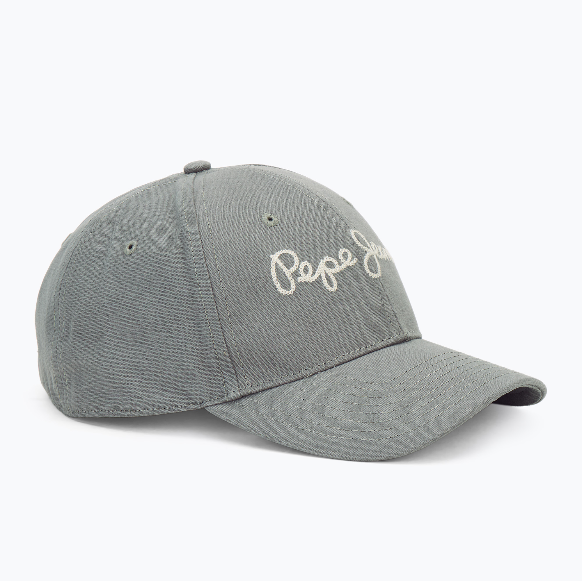 Czapka z daszkiem Pepe Jeans Mallon Cap industrial grey | WYSYŁKA W 24H | 30 DNI NA ZWROT