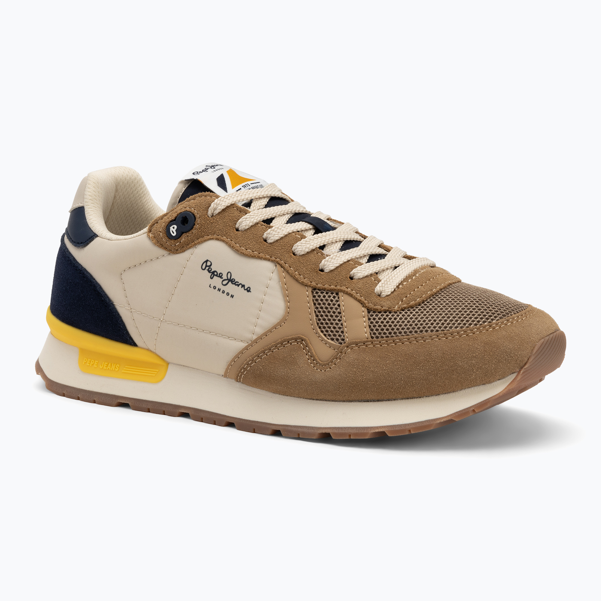 Buty męskie Pepe Jeans Brit Camp camel beige 