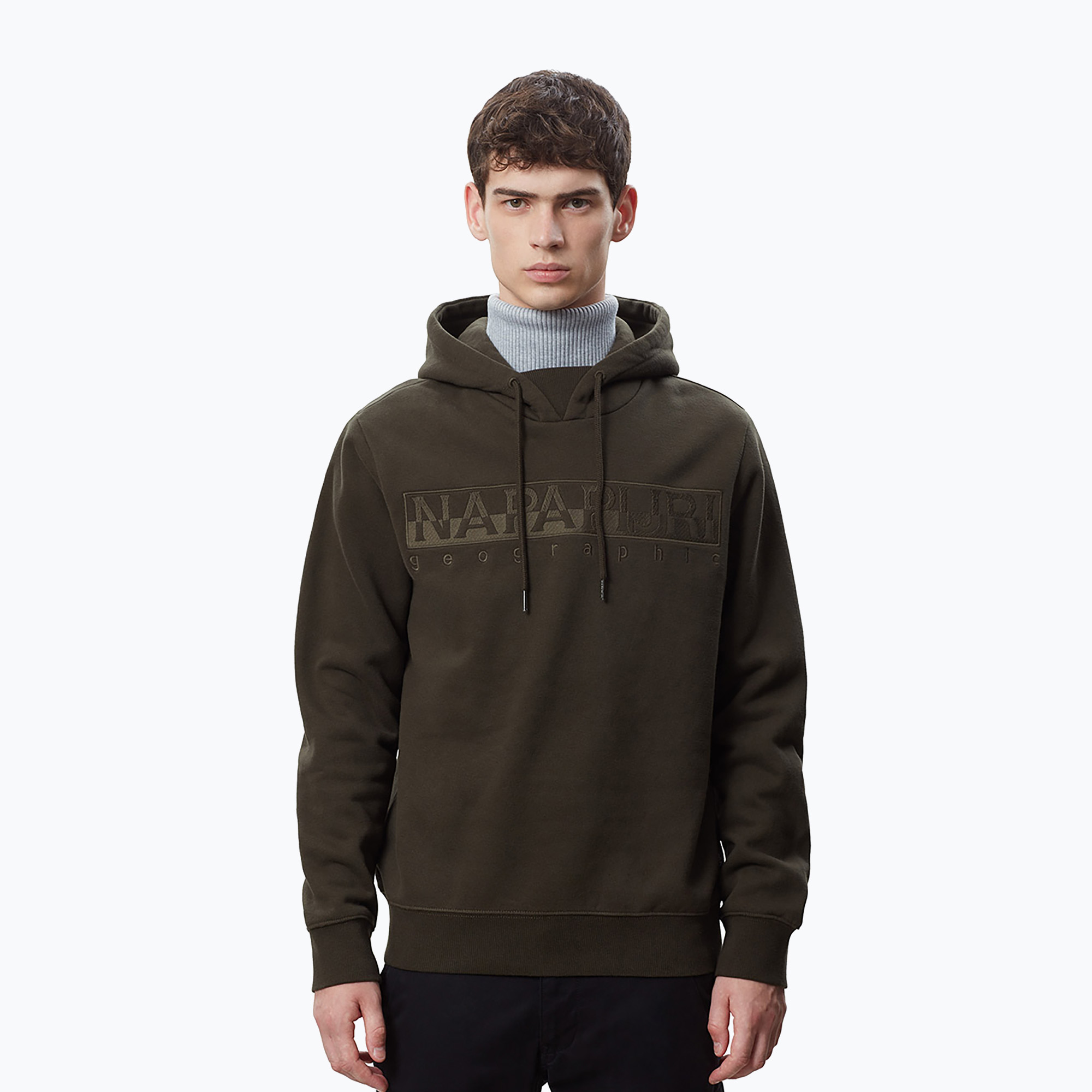 Bluza męska Napapijri Berber H verde | WYSYŁKA W 24H | 30 DNI NA ZWROT