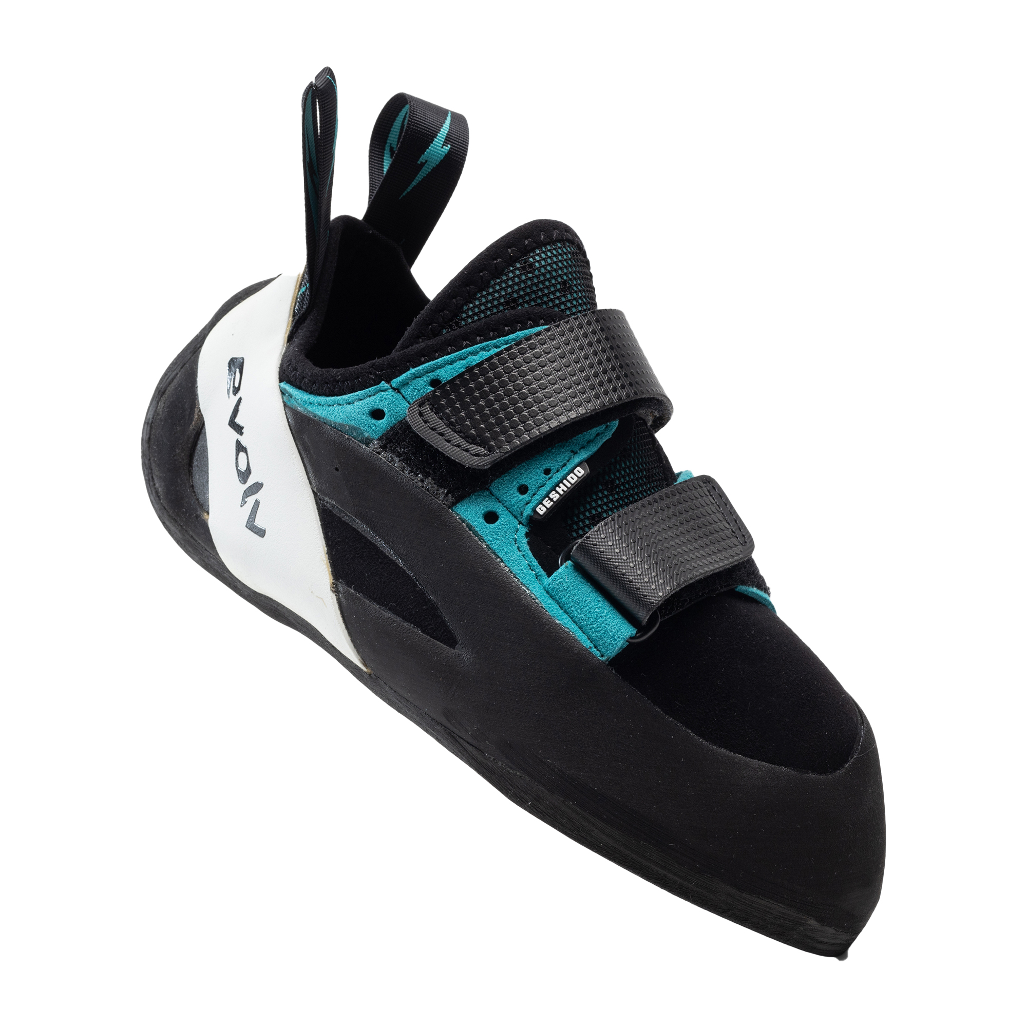 Buty wspinaczkowe męskie Evolv Geshido black/teal/white | WYSYŁKA W 24H | 30 DNI NA ZWROT