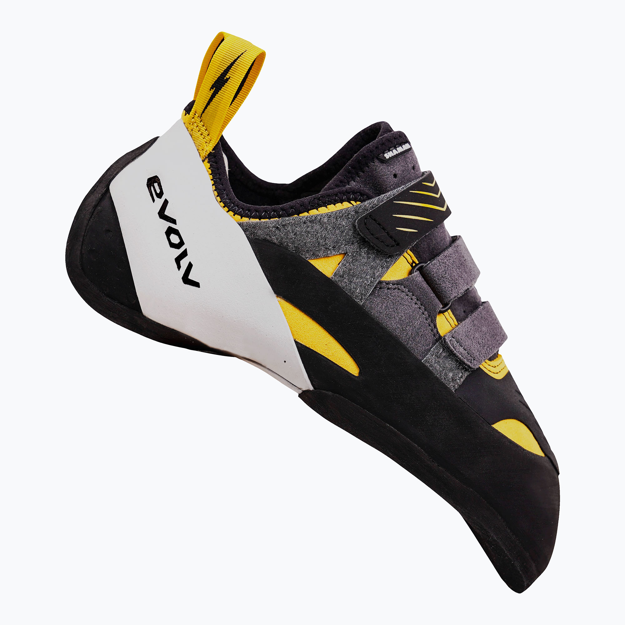 Buty wspinaczkowe męskie Evolv Shaman gold/grey/white 