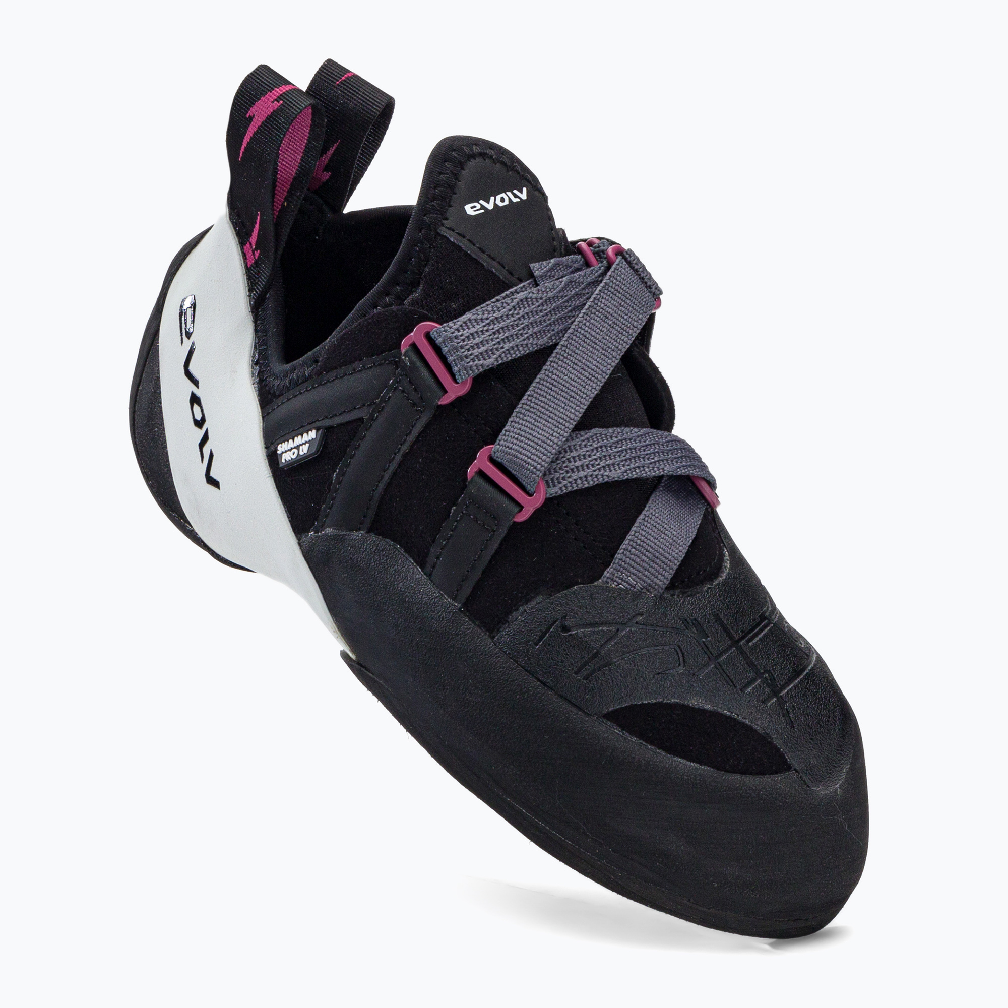 Buty wspinaczkowe Evolv Shaman Pro LV black/beet red | WYSYŁKA W 24H | 30 DNI NA ZWROT