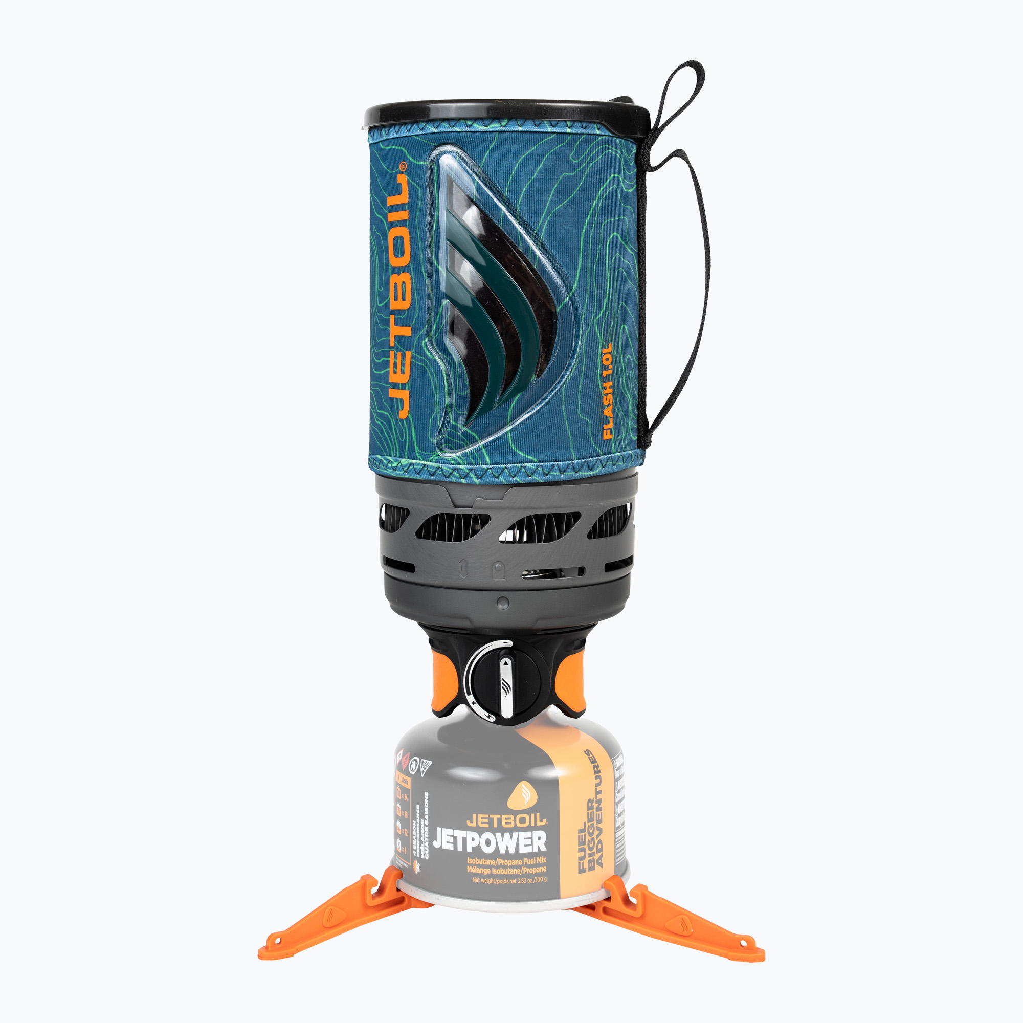 Kuchenka turystyczna Jetboil New Flash Personal Cooking System ocean topo | WYSYŁKA W 24H | 30 DNI NA ZWROT