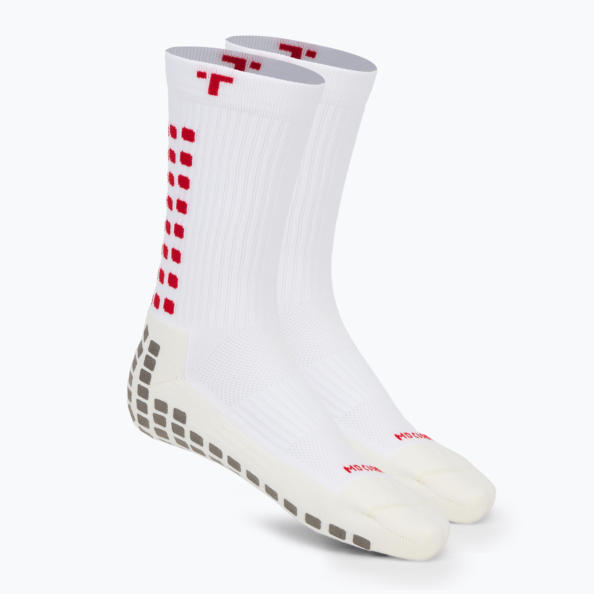 Skarpety TRUsox Mid-Calf Cushion 3.0 Limited Edition white/red | WYSYŁKA W 24H | 30 DNI NA ZWROT