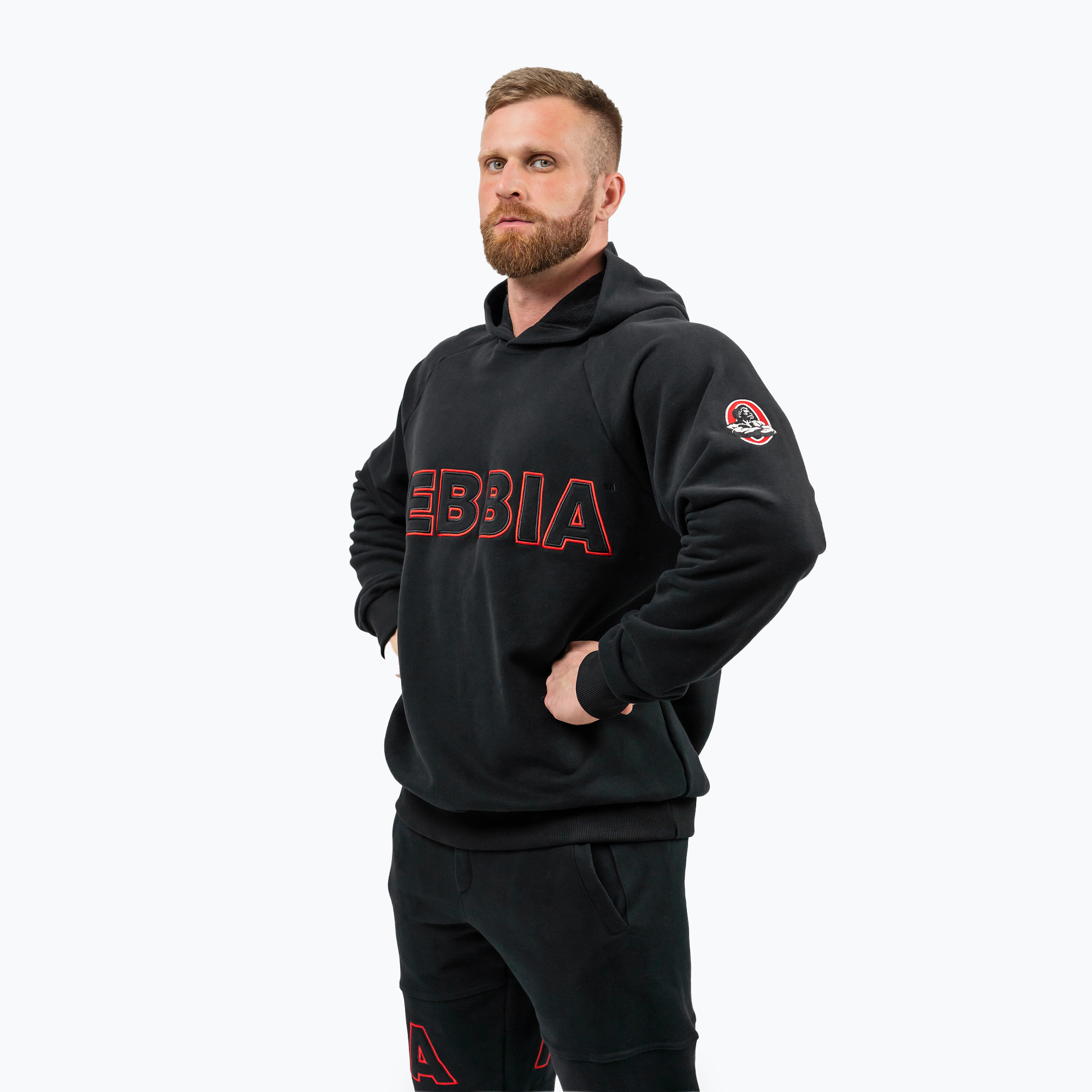 Bluza męska NEBBIA Legacy black | WYSYŁKA W 24H | 30 DNI NA ZWROT