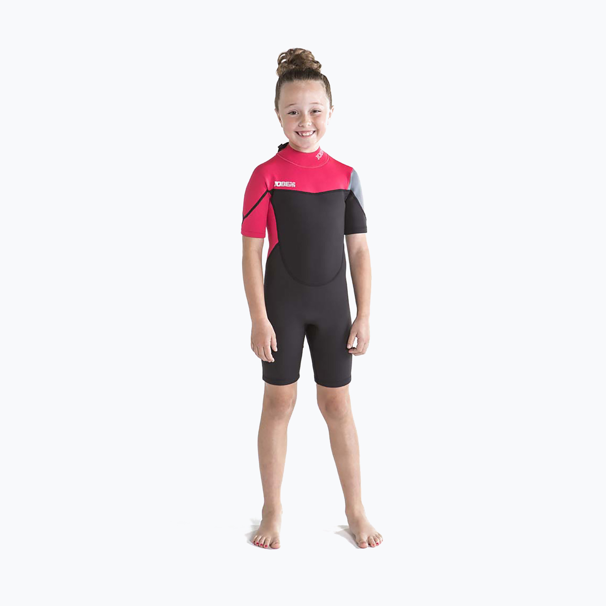 Pianka do pływania dziecięca JOBE Boston 2 mm Shorty pink 