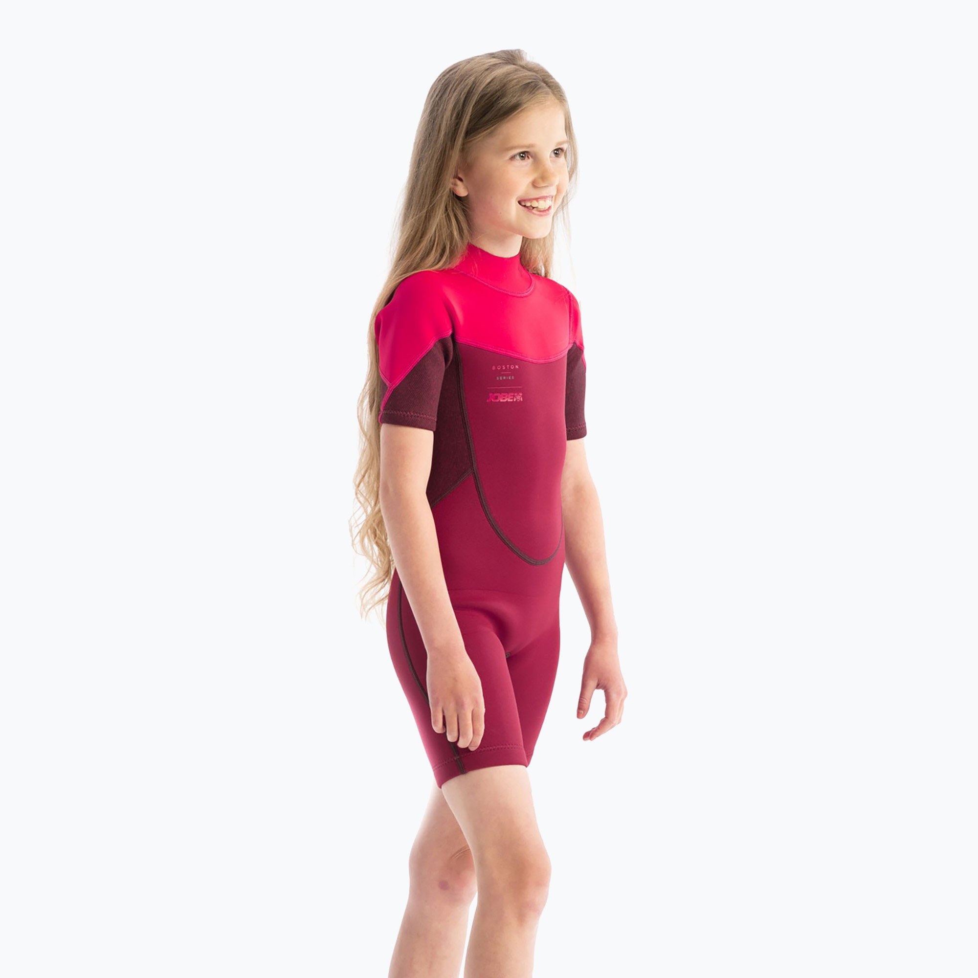 Pianka do pływania dziecięca JOBE Boston 2 mm Shorty hot pink 