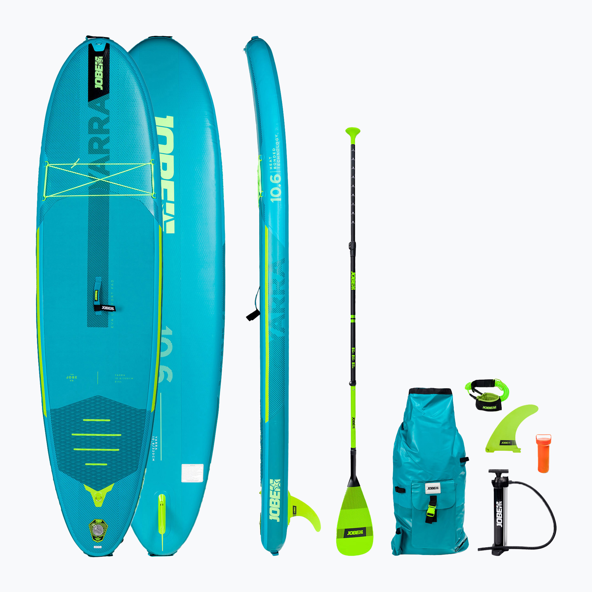 Deska SUP JOBE Aero Yarra 10'6" teal | WYSYŁKA W 24H | 30 DNI NA ZWROT