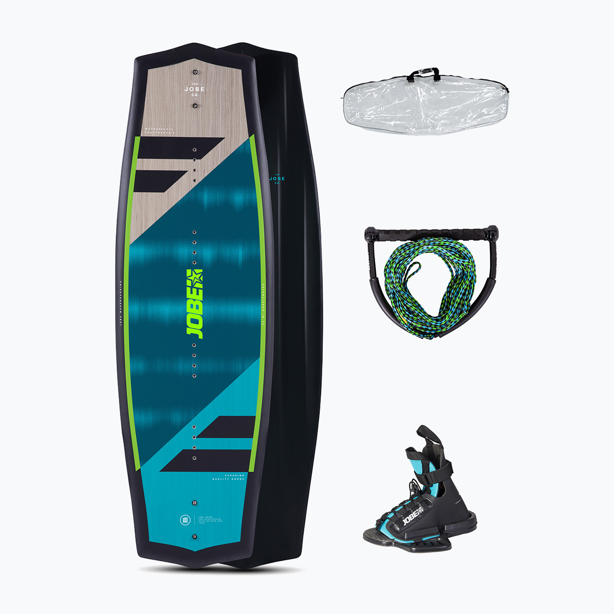 Zestaw do wakeboardu dziecięcy JOBE Jinx Wakeboard Package 128 