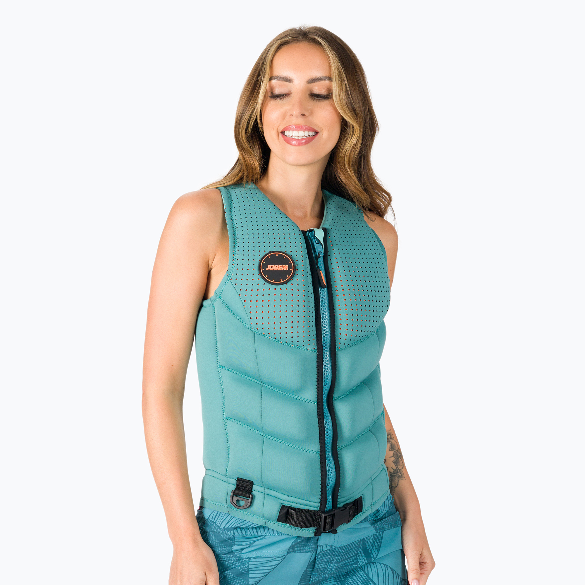 Kamizelka asekuracyjna damska JOBE Fragment vintage teal | WYSYŁKA W 24H | 30 DNI NA ZWROT