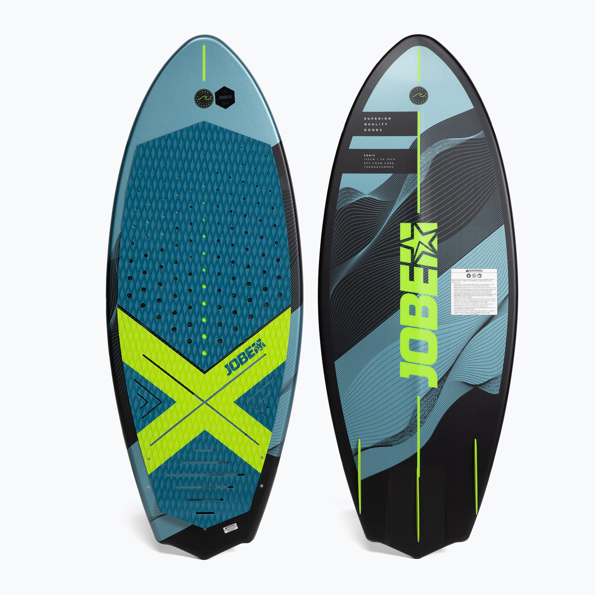Deska wakeboardowa JOBE Sonic Wakesurfer blue/green | WYSYŁKA W 24H | 30 DNI NA ZWROT