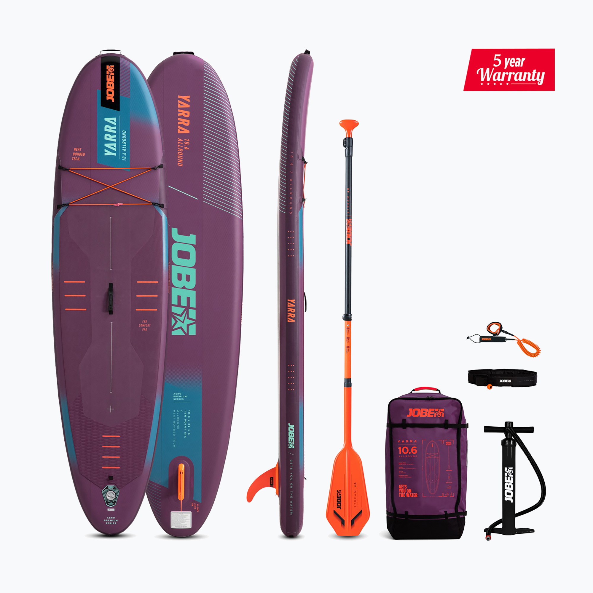 Deska SUP JOBE Aero Yarra SUP Board Package 10'6