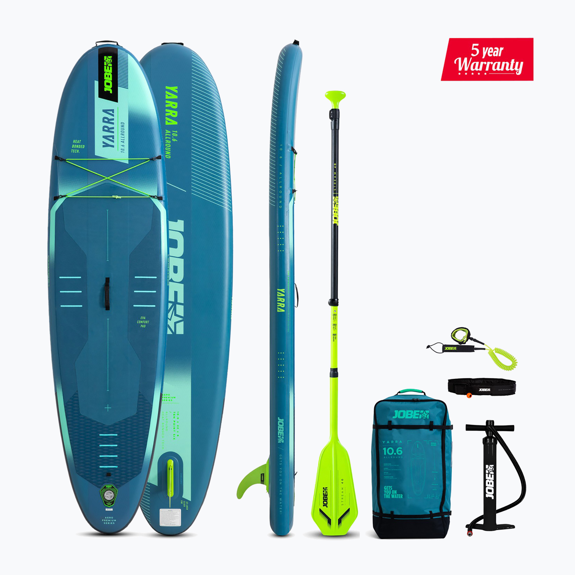 Deska SUP JOBE Aero Yarra SUP Board Package 10'6
