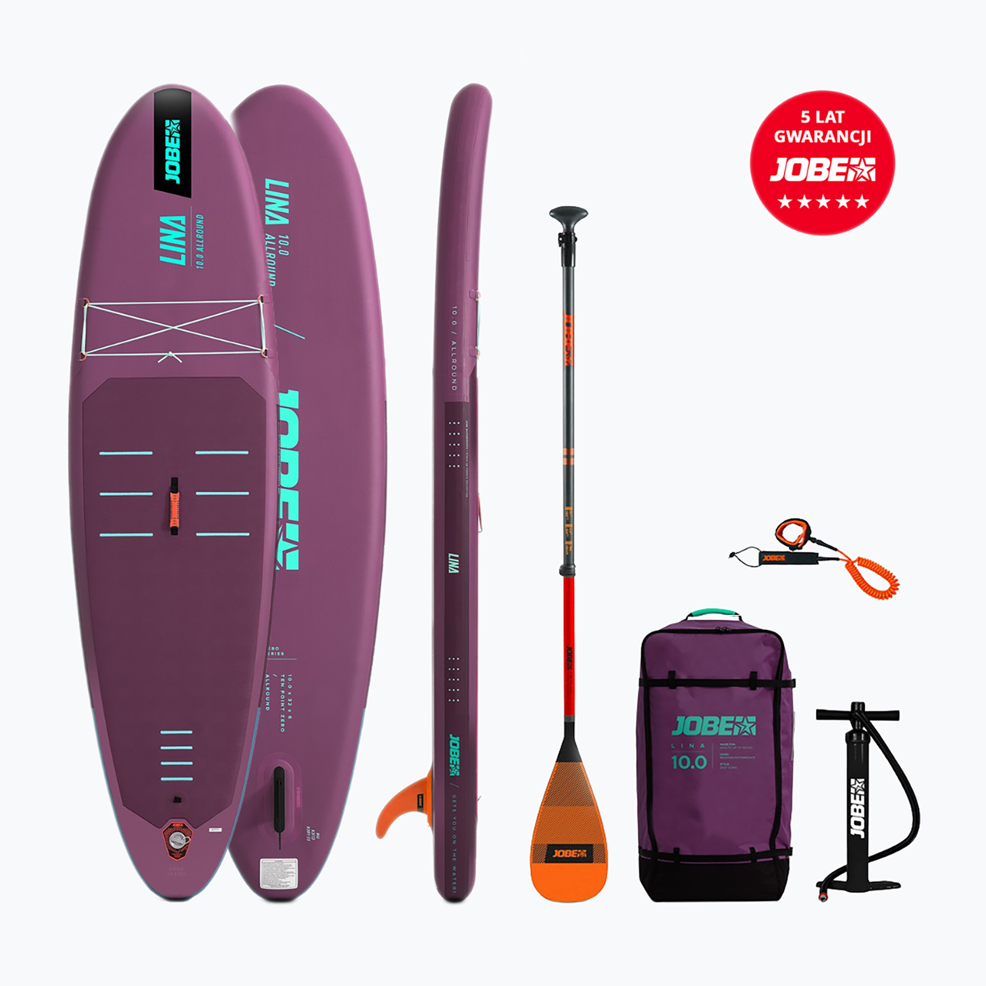 Deska SUP JOBE Lina SUP Lite Board Package 10'0