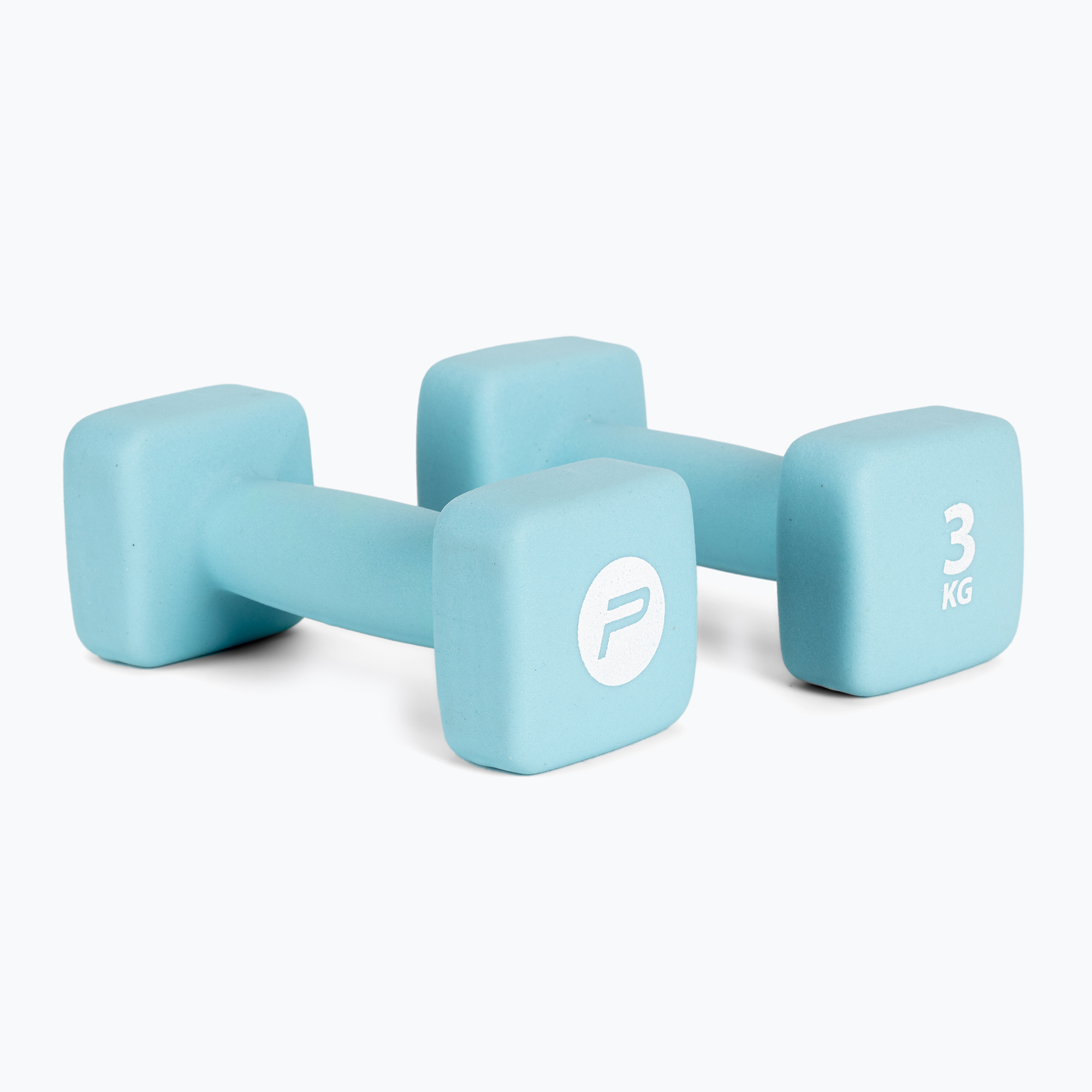 Hantle neoprenowe 3 kg Pure2Improve niebieskie P2I201410 | WYSYŁKA W 24H | 30 DNI NA ZWROT