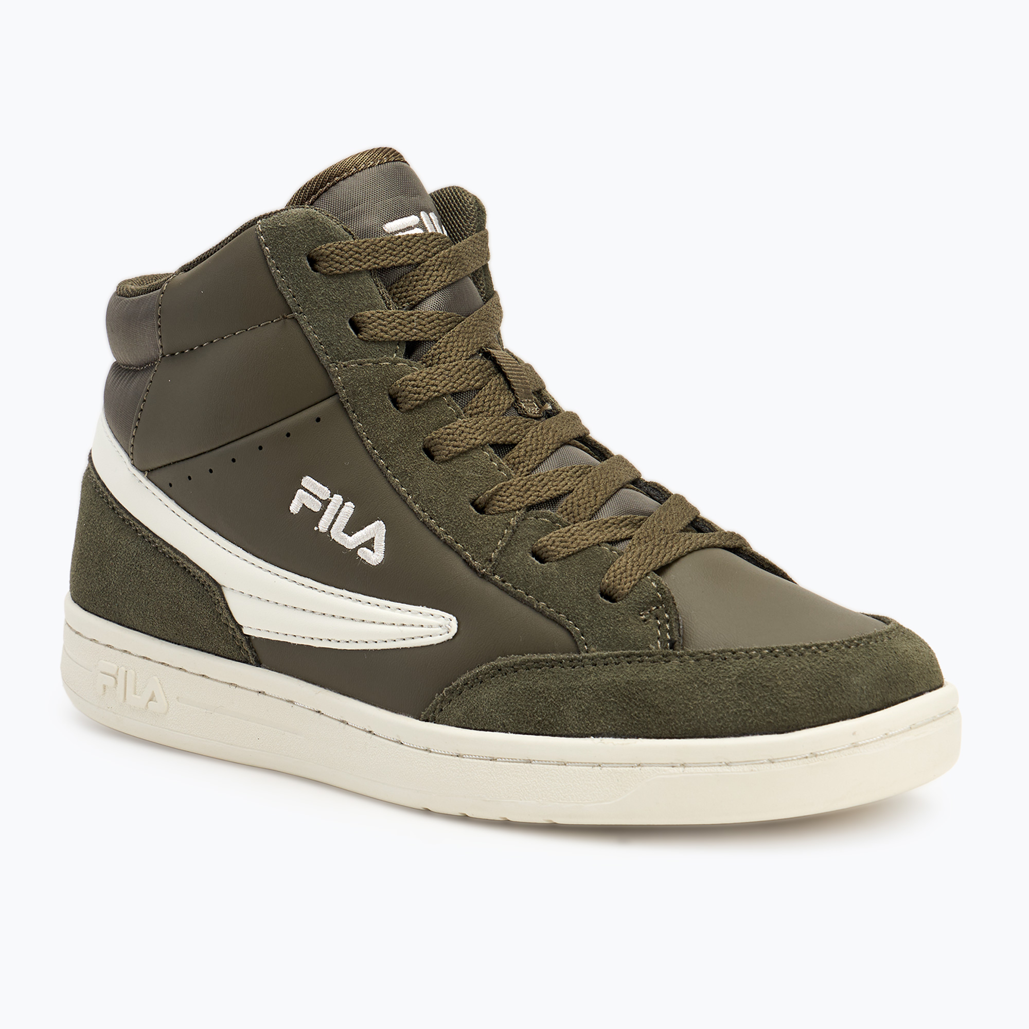 Buty dziecięce FILA Crew Mid olive night | WYSYŁKA W 24H | 30 DNI NA ZWROT