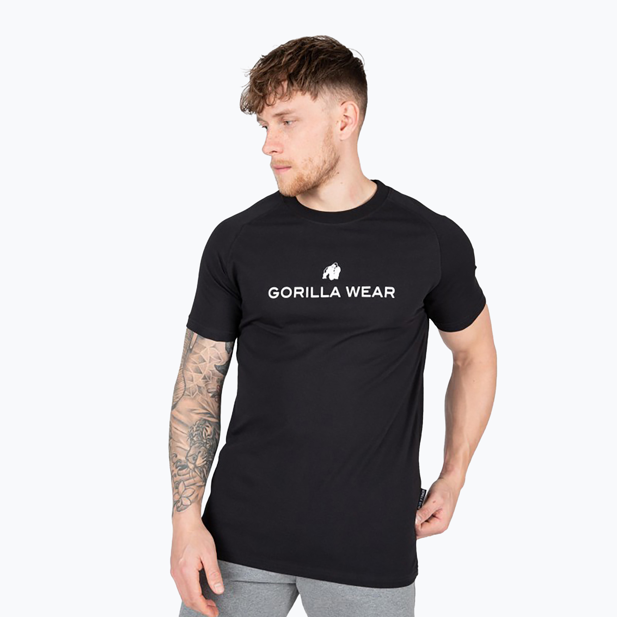 Koszulka treningowa męska Gorilla Wear Davis black | WYSYŁKA W 24H | 30 DNI NA ZWROT