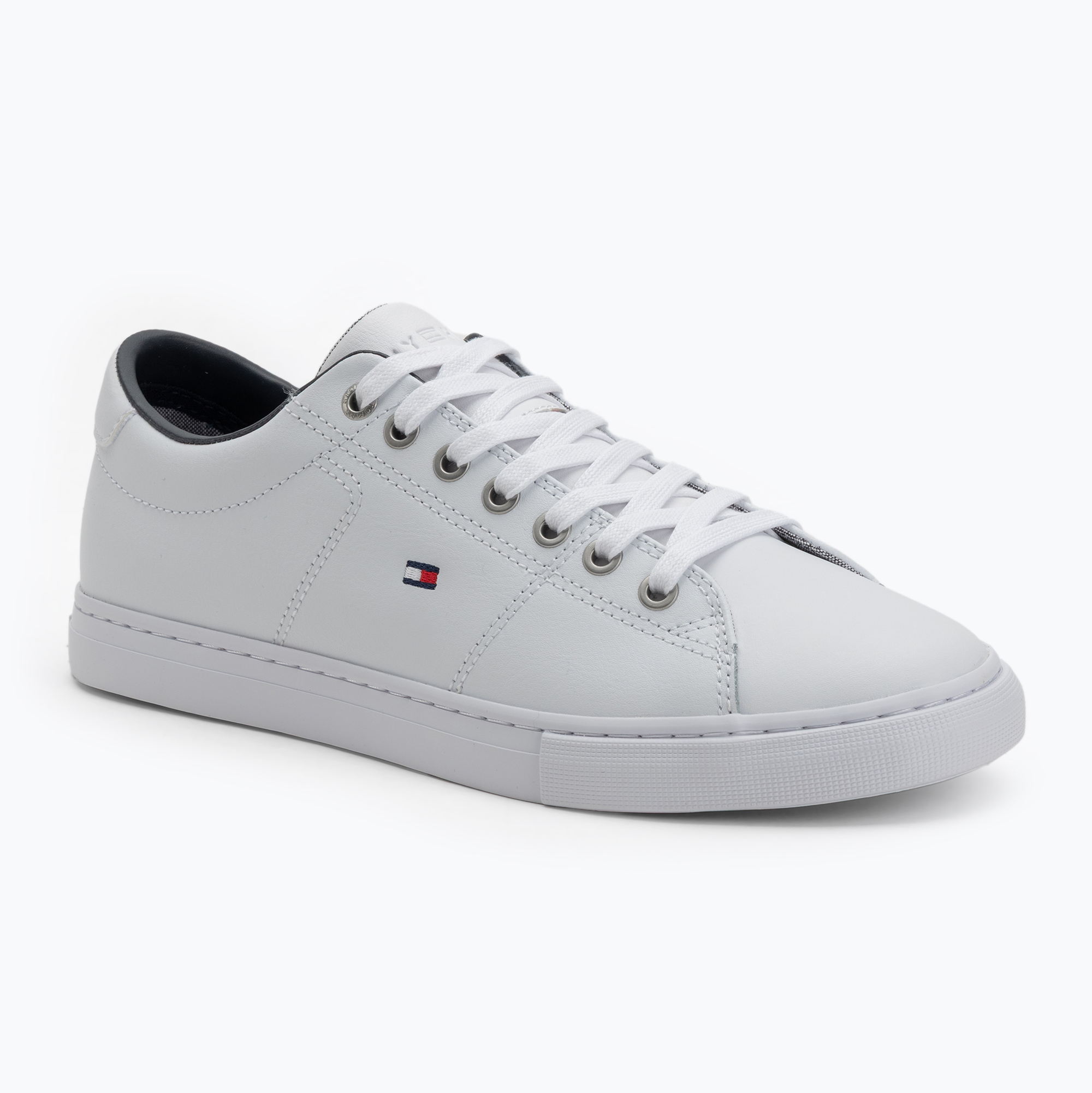 Buty męskie Tommy Hilfiger Essential Leather Sneaker white 