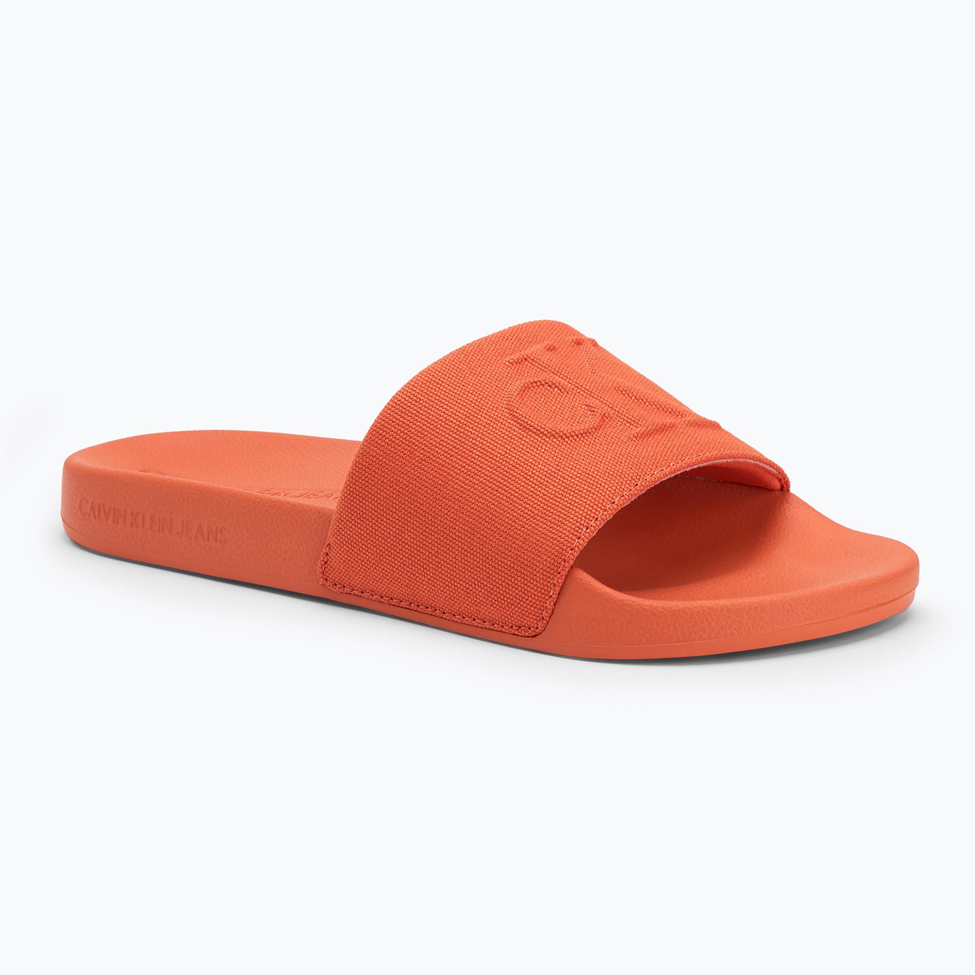 Klapki męskie Calvin Klein YM0YM01282 HF Mono CV tigerlily 
