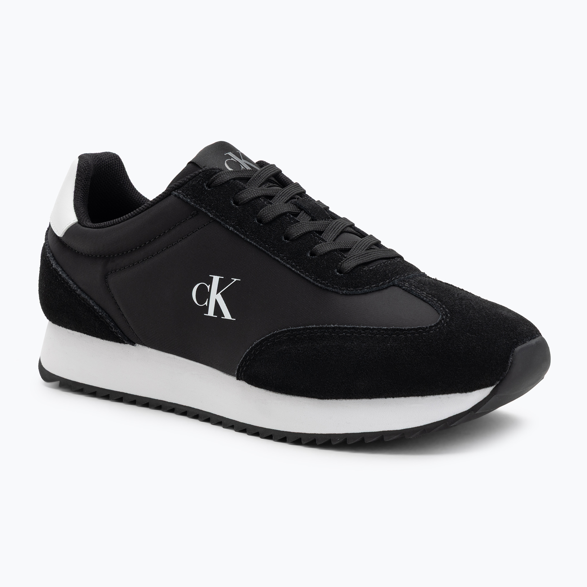 Buty damskie Calvin Klein YW0YW01828 Caleup Mg Nylon Mix Black/Bright white 