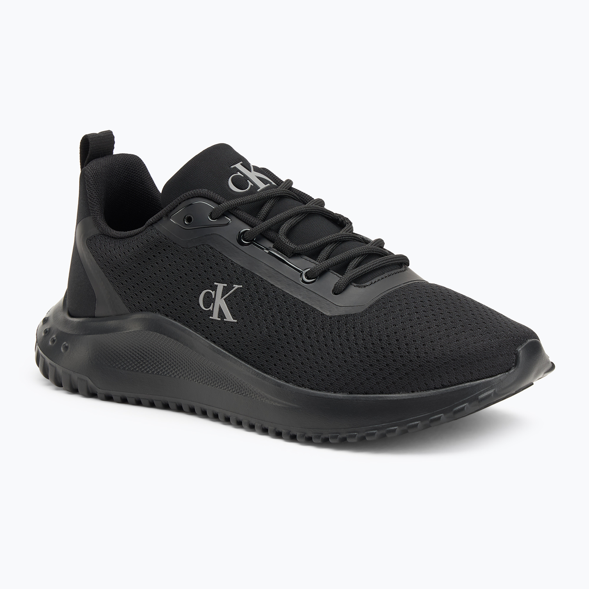 Buty męskie Calvin Klein YM0YM01285 Hike Runner Mix Mesh triple black 