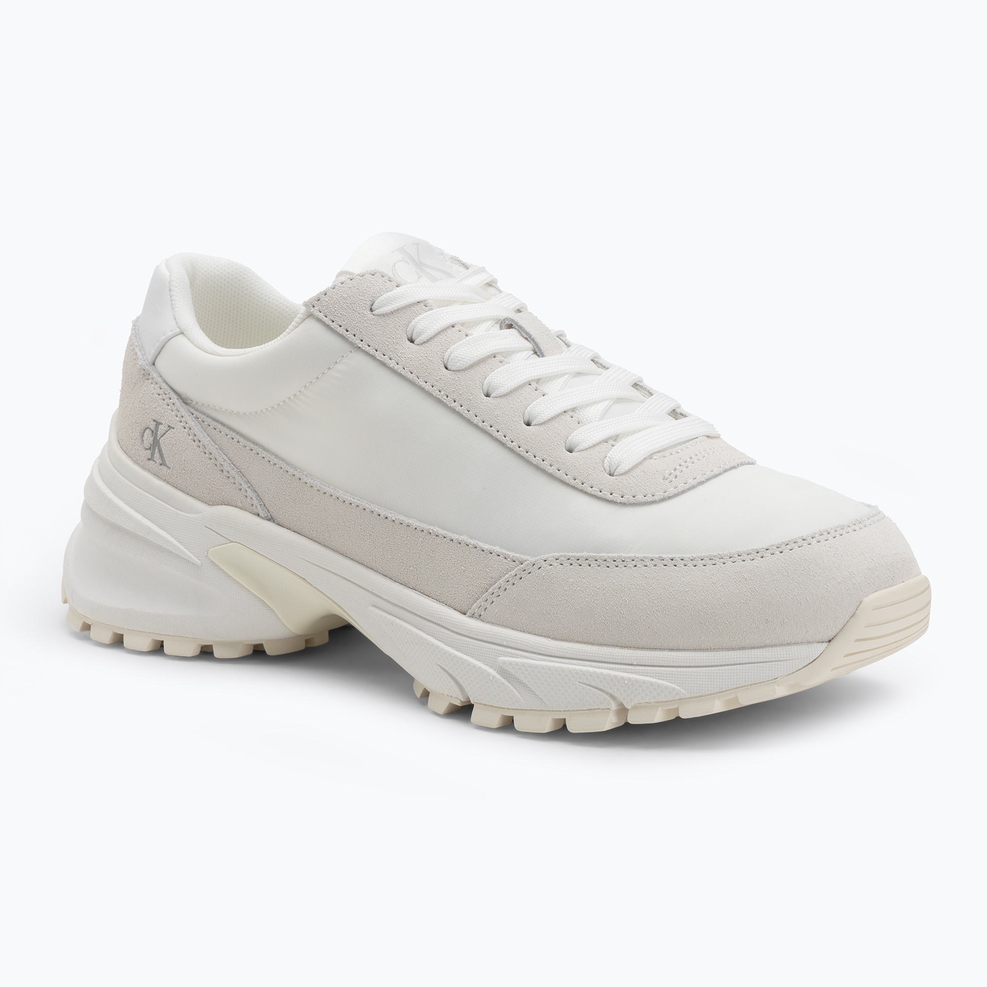 Buty męskie Calvin Klein YM0YM01292 Hike Runner Casual Ny-Su triple bright white 