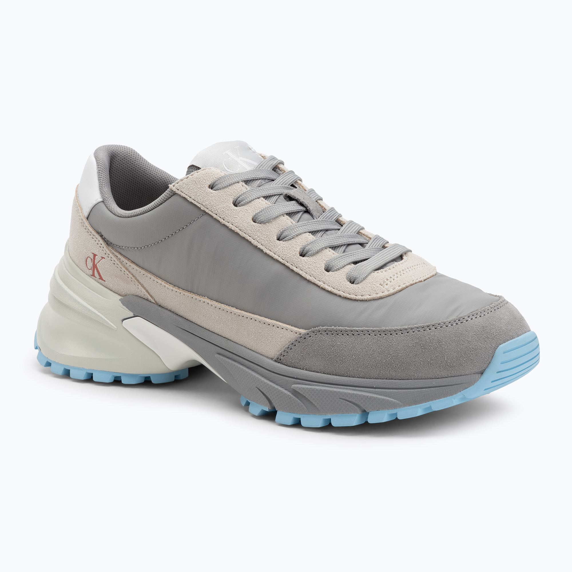 Buty męskie Calvin Klein YM0YM01292 Hike Runner Casual Ny-Su Formal grey/eggshell/paprika 