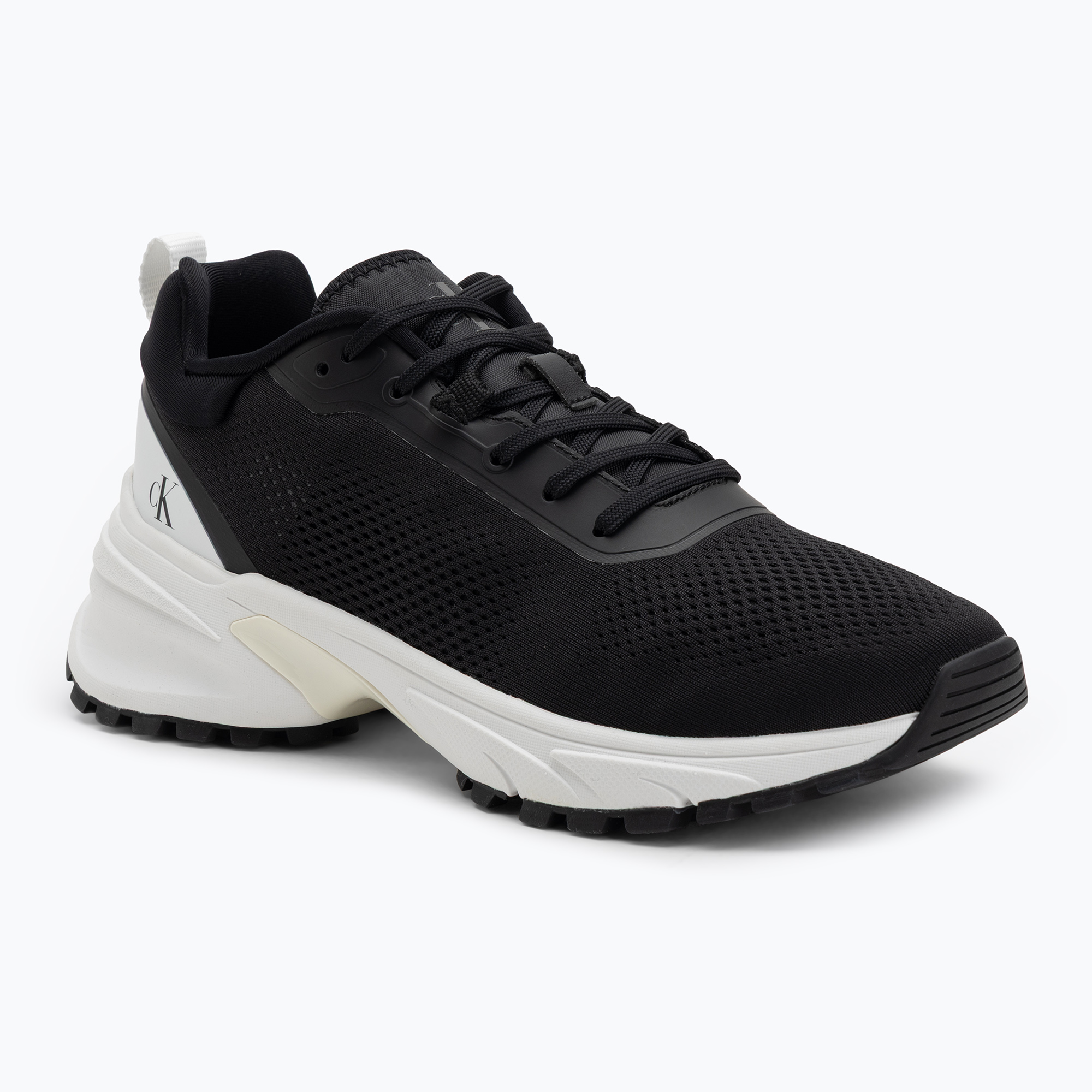 Buty męskie Calvin Klein YM0YM01284 Hike Runner Tech Knit black/bright white 