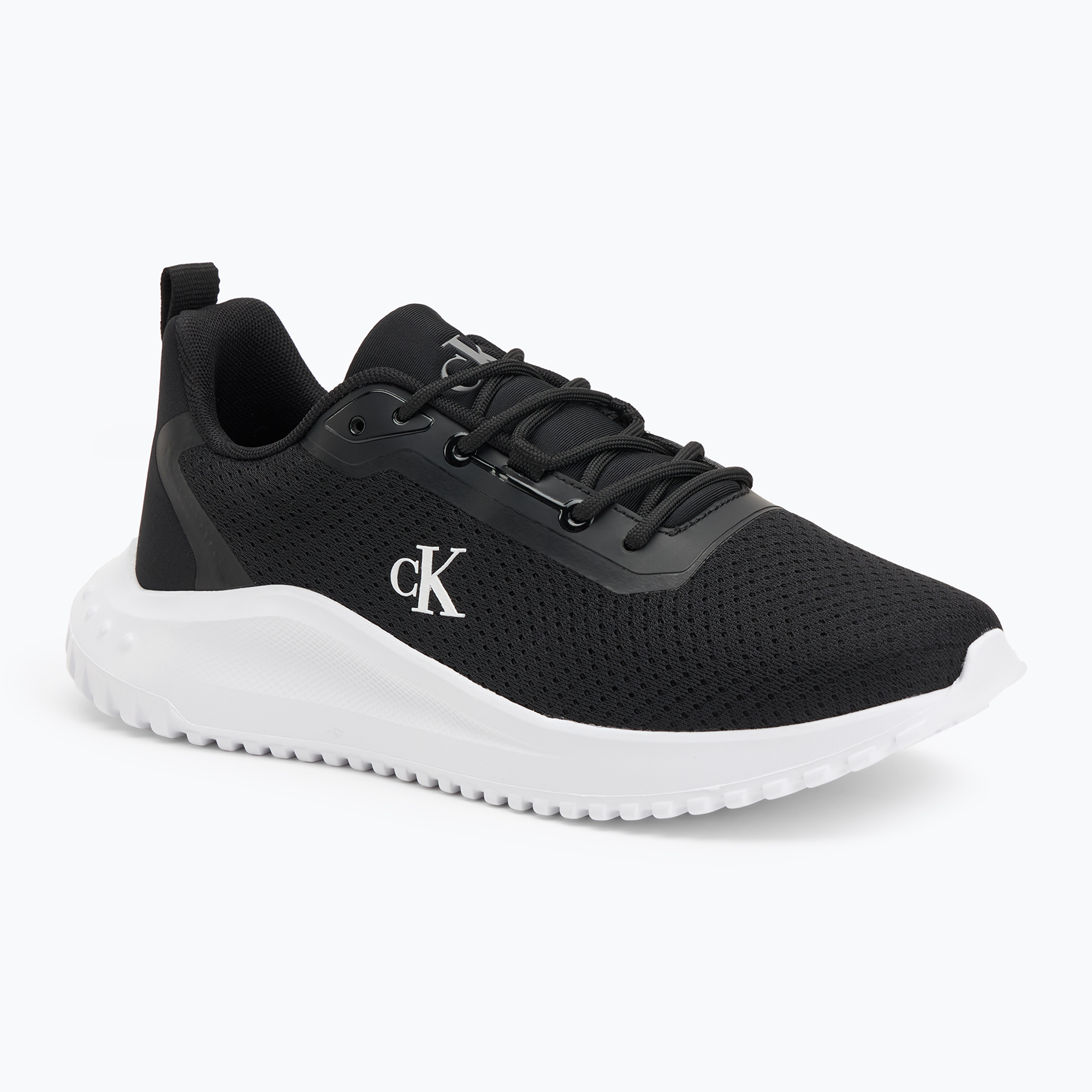 Buty męskie Calvin Klein YM0YM01285 Hike Runner Mix Mesh black/bright white 