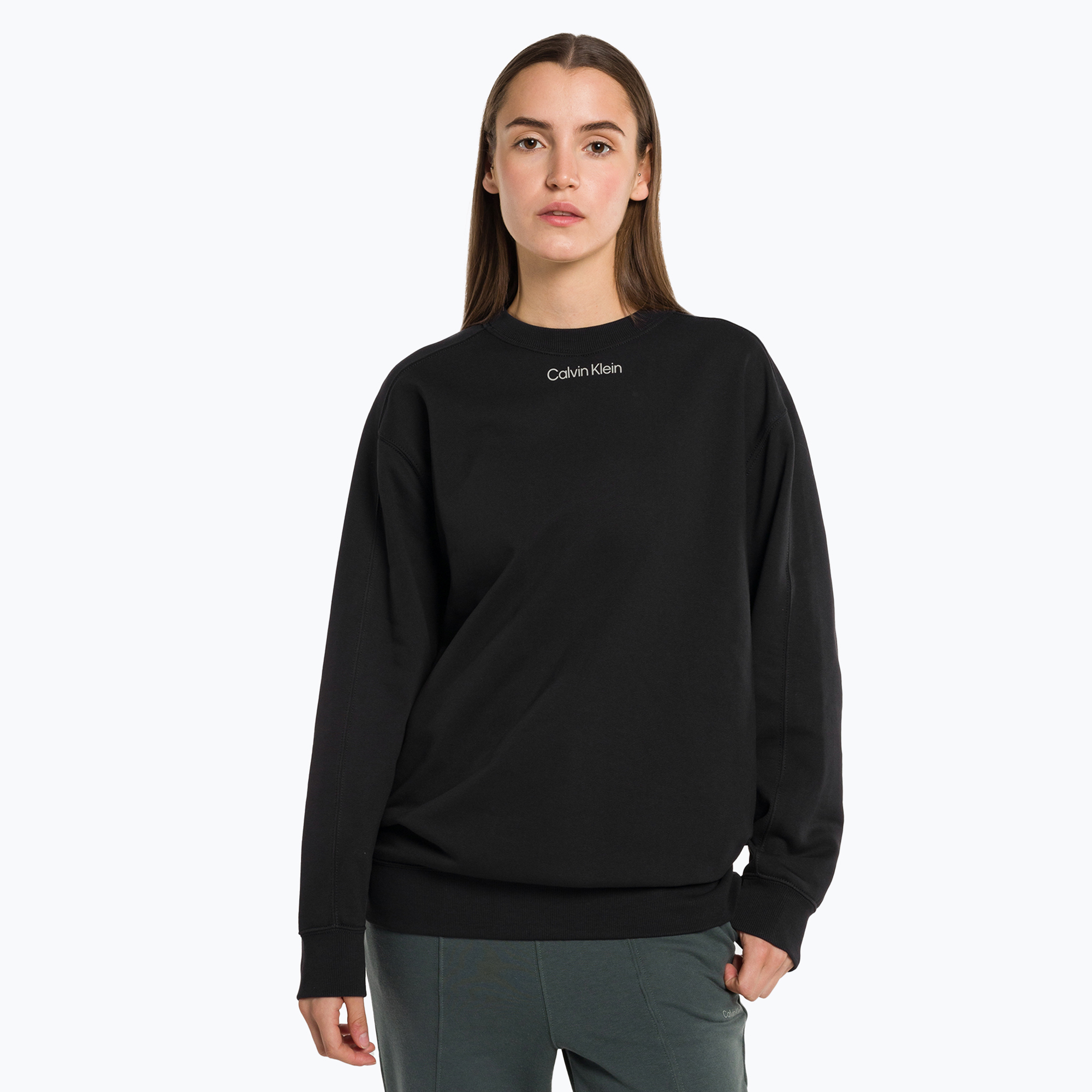 Bluza damska Calvin Klein Pullover black beauty | WYSYŁKA W 24H | 30 DNI NA ZWROT