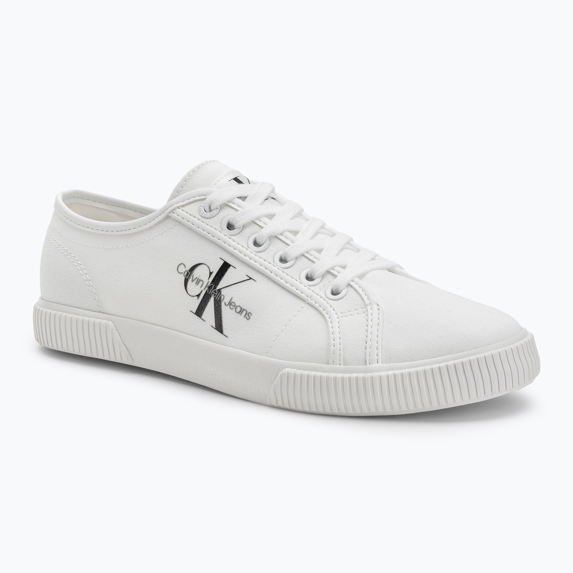 Trampki damskie Calvin Klein YW0YW00482 Ess Vulc Mono white 