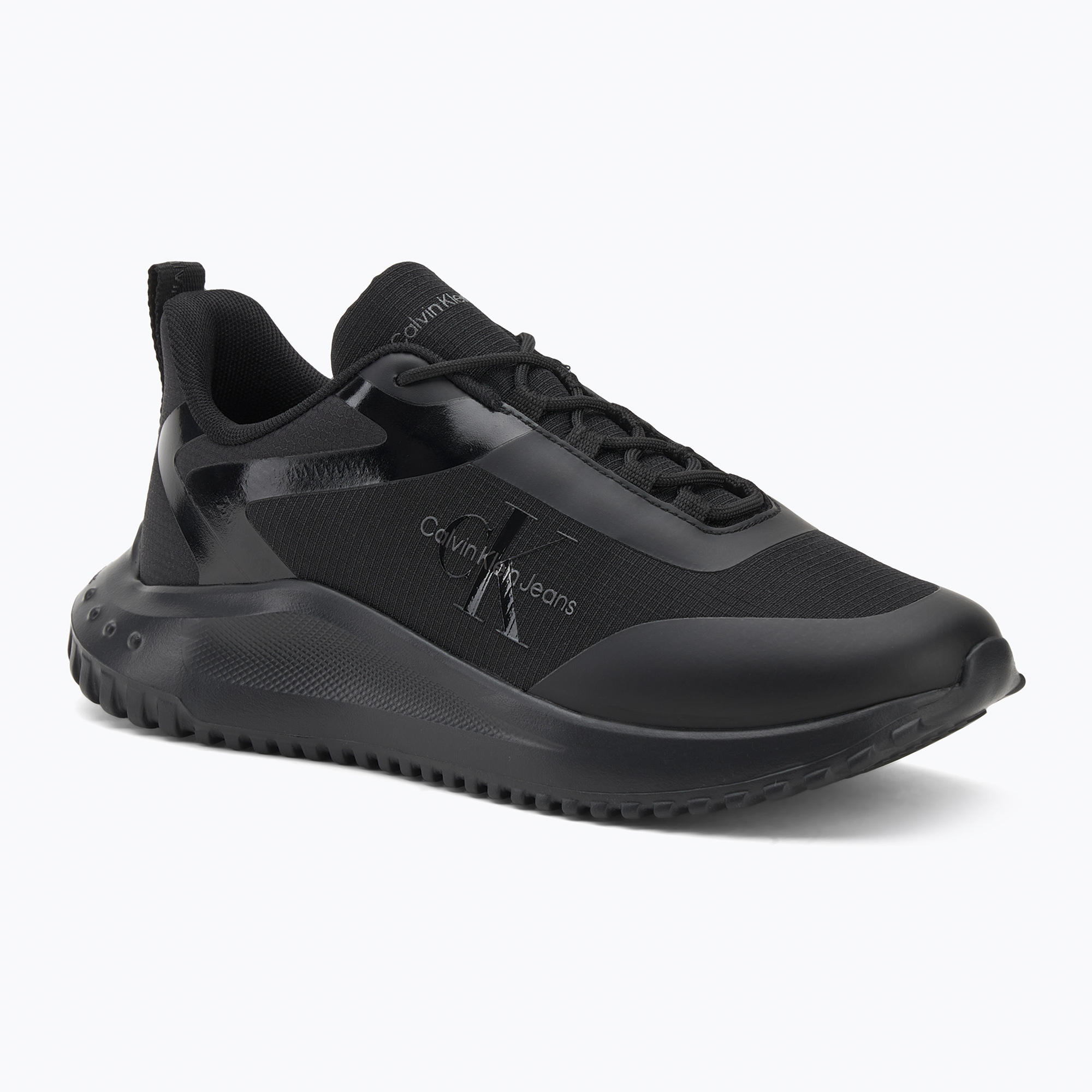 Buty męskie Calvin Klein YM0YM00968 Eva Runner Low Lace Ml Mix triple black 